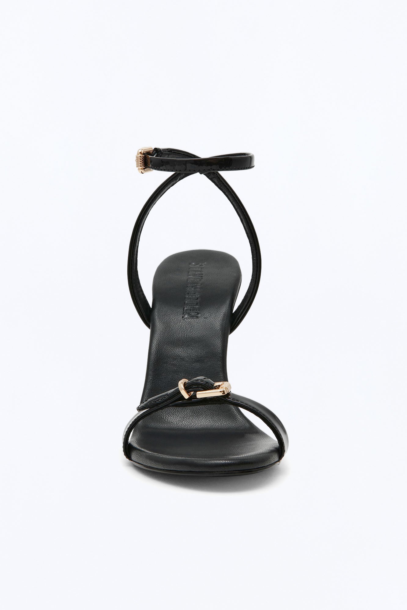 Steve Madden Foxx Patent Stiletto Heels - Black