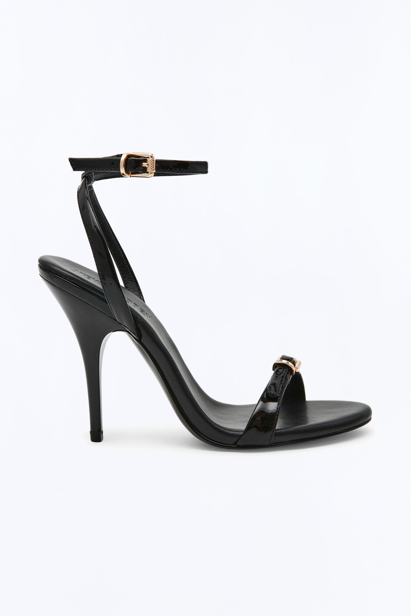 Steve Madden Foxx Patent Stiletto Heels - Black