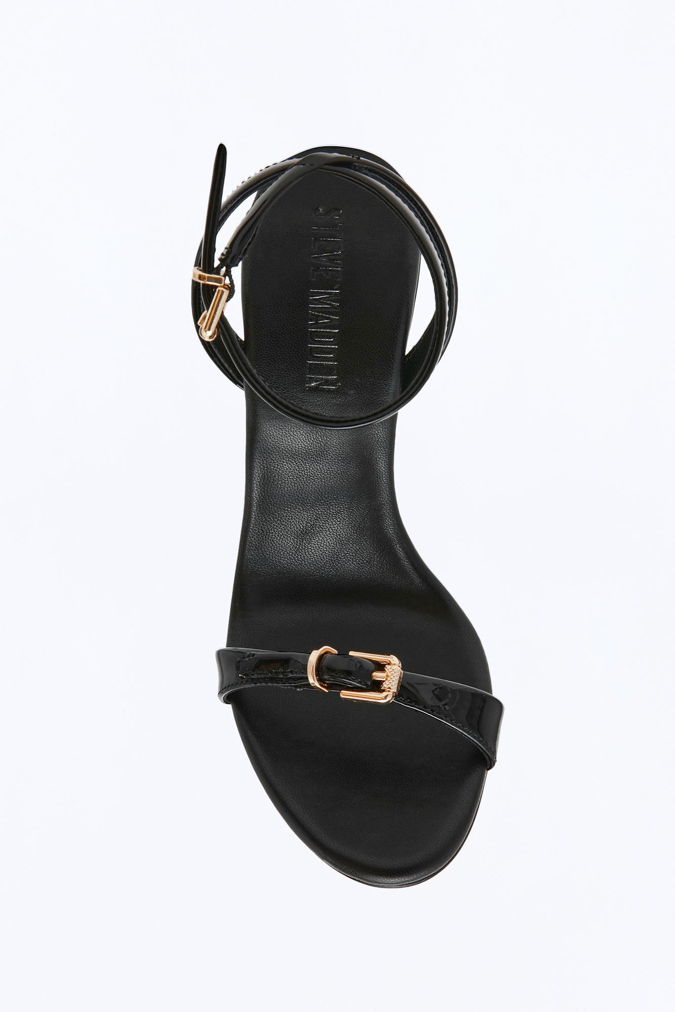 Steve Madden Foxx Patent Stiletto Heels - Black