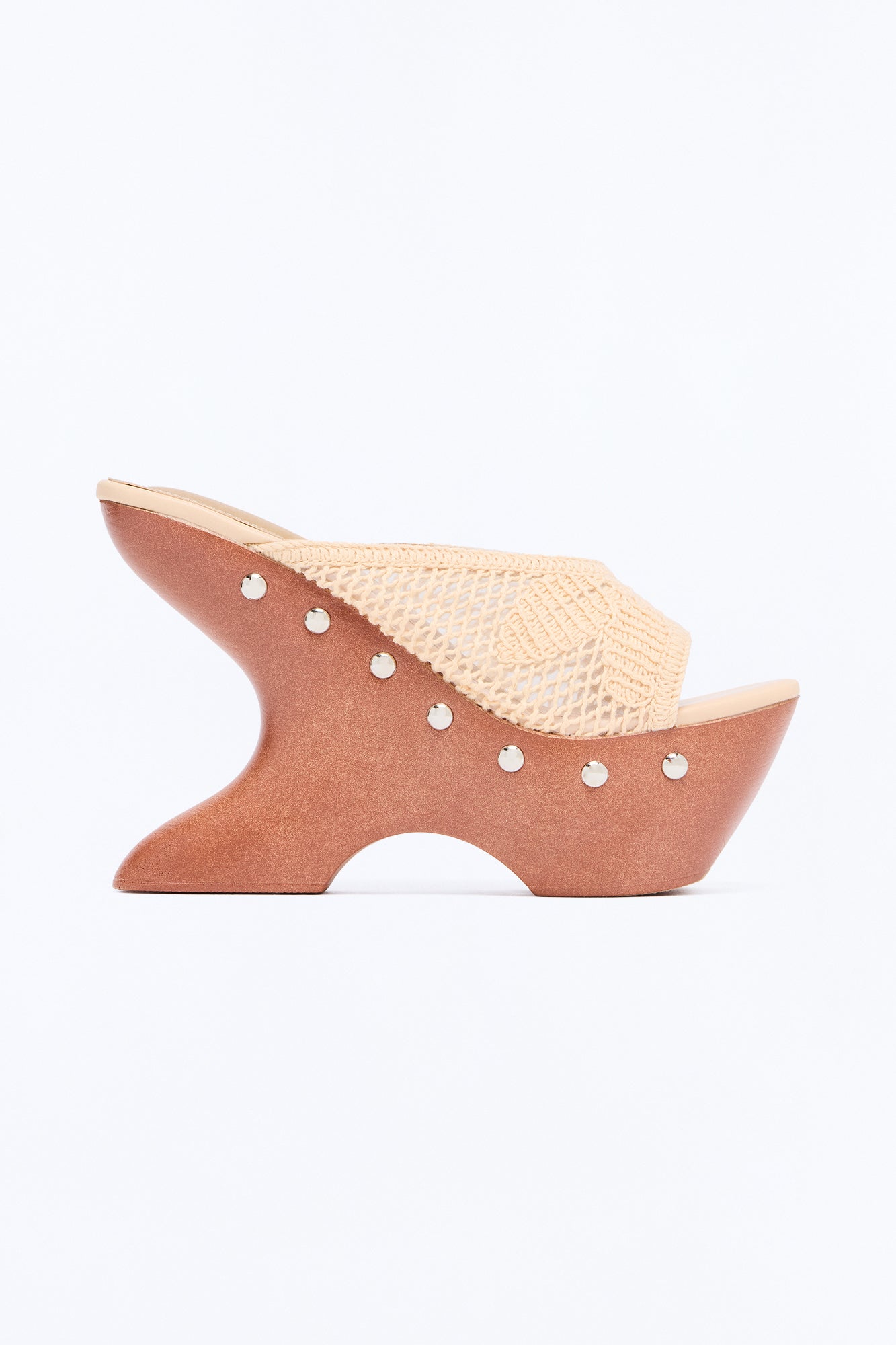 The Best View Novelty Wedges - Cream
