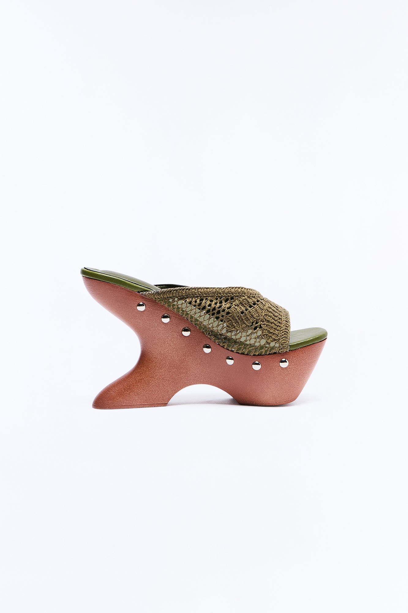 The Best View Novelty Wedges - Olive