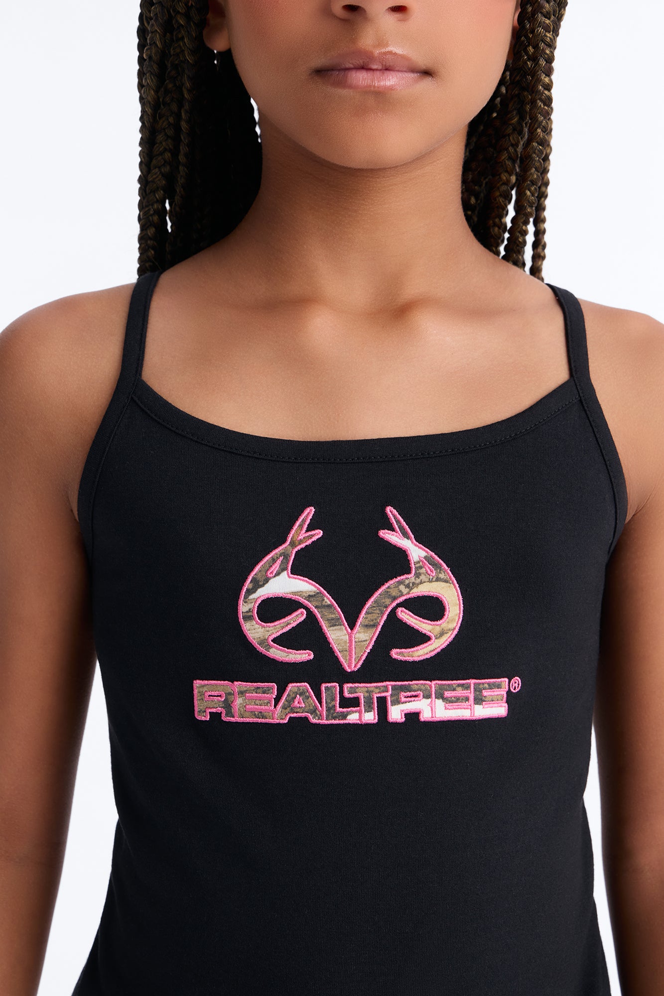 Mini Realtree Tank Top - Black