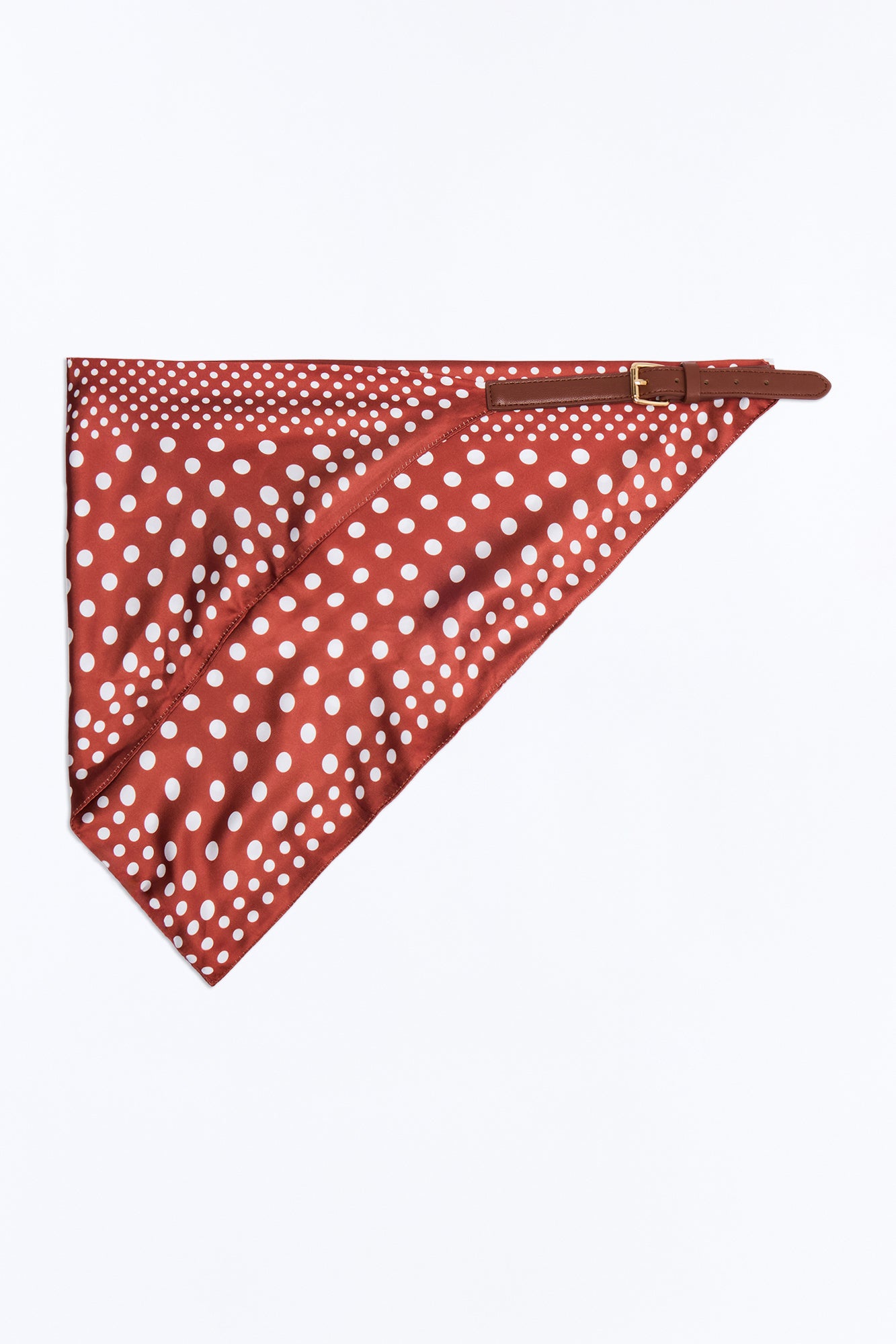 Adventure Ahead Bandana Scarf Belt - Brown Combo
