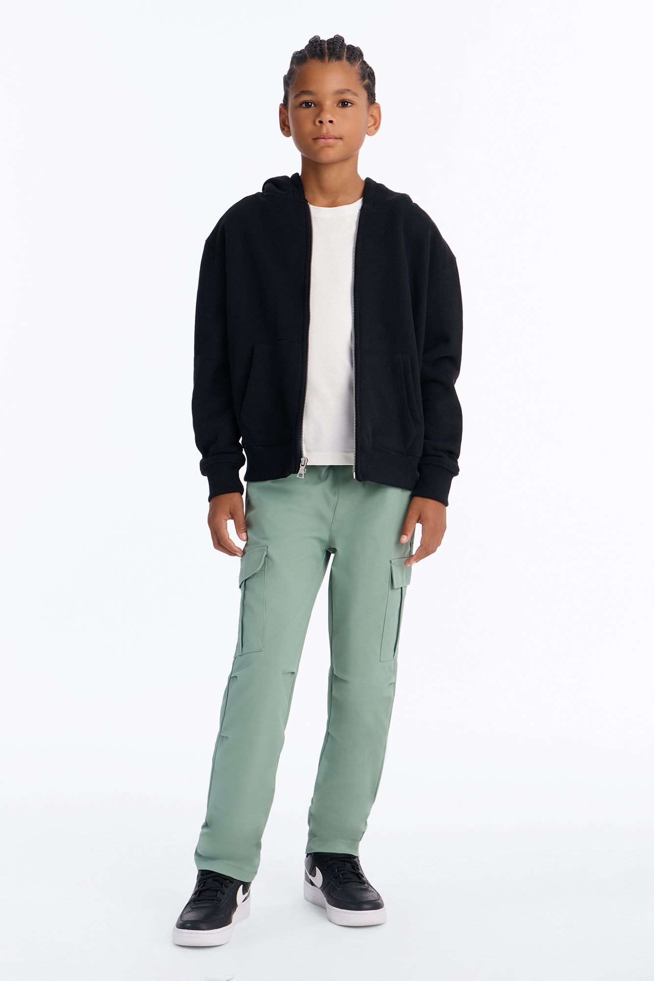 Mini No Limit Cargo Pants - Olive