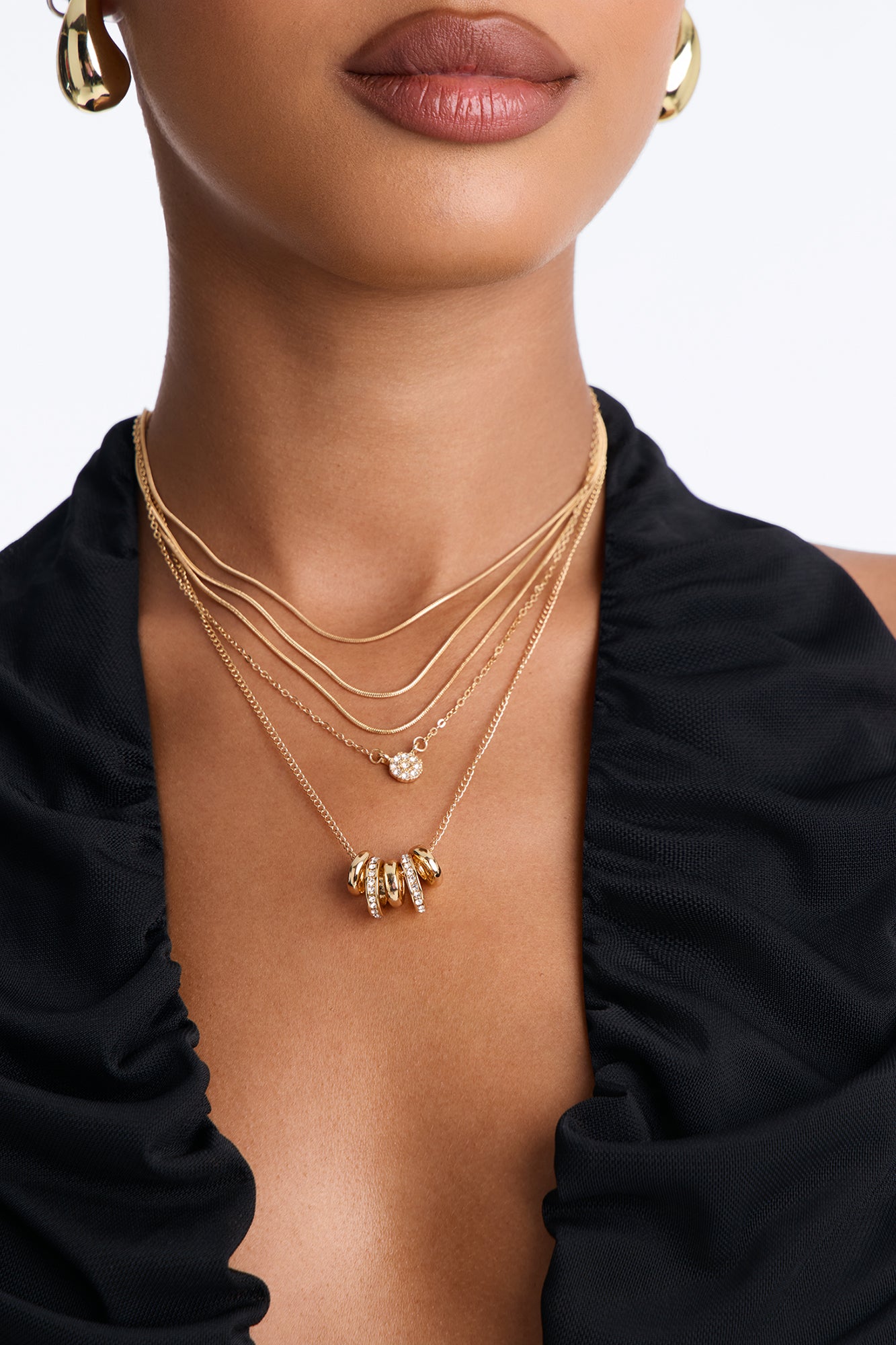 Chic Upgrade Layered Necklace - Gold
