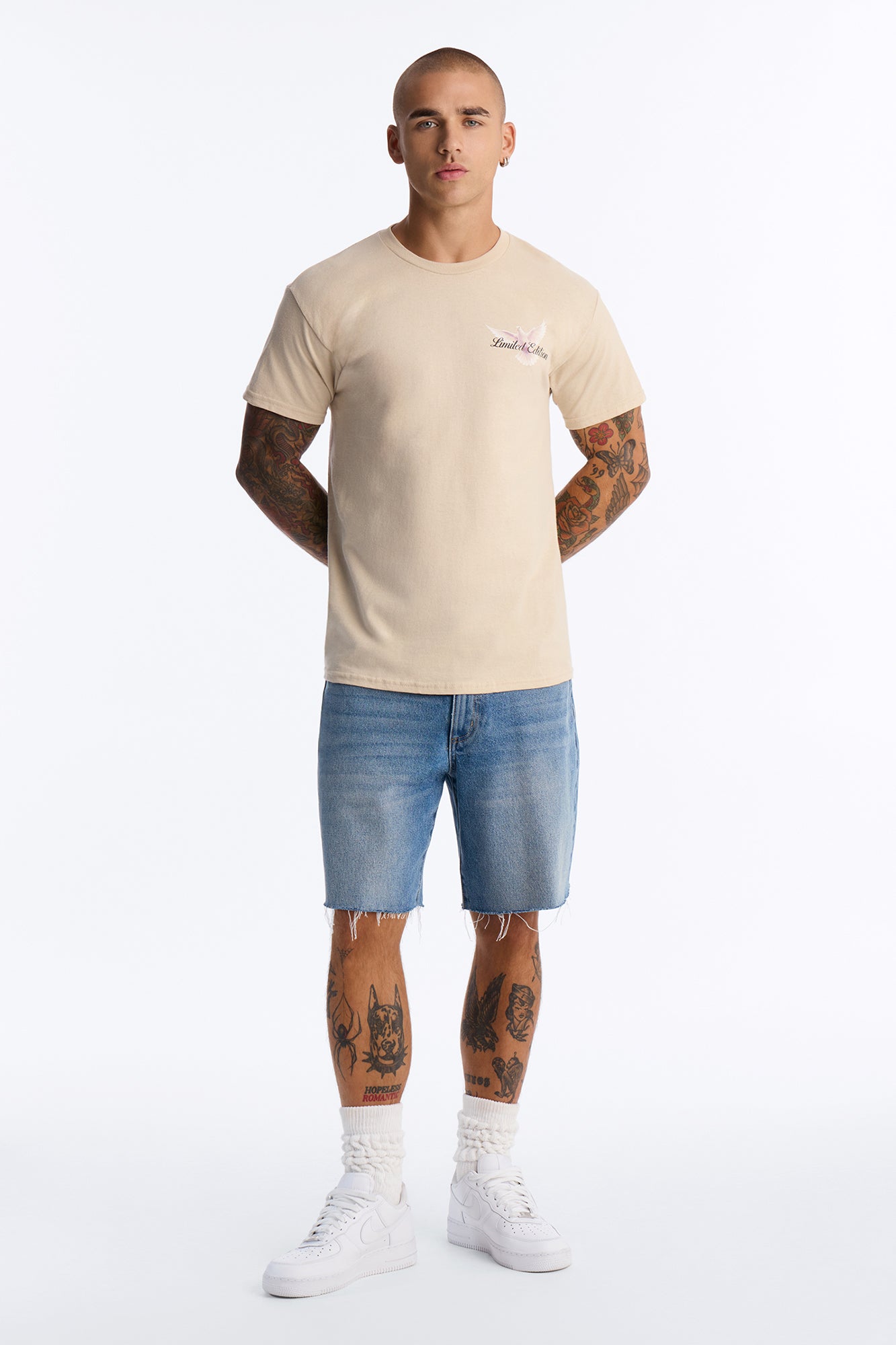 Positano Limited Edition Short Sleeve Tee - Stone