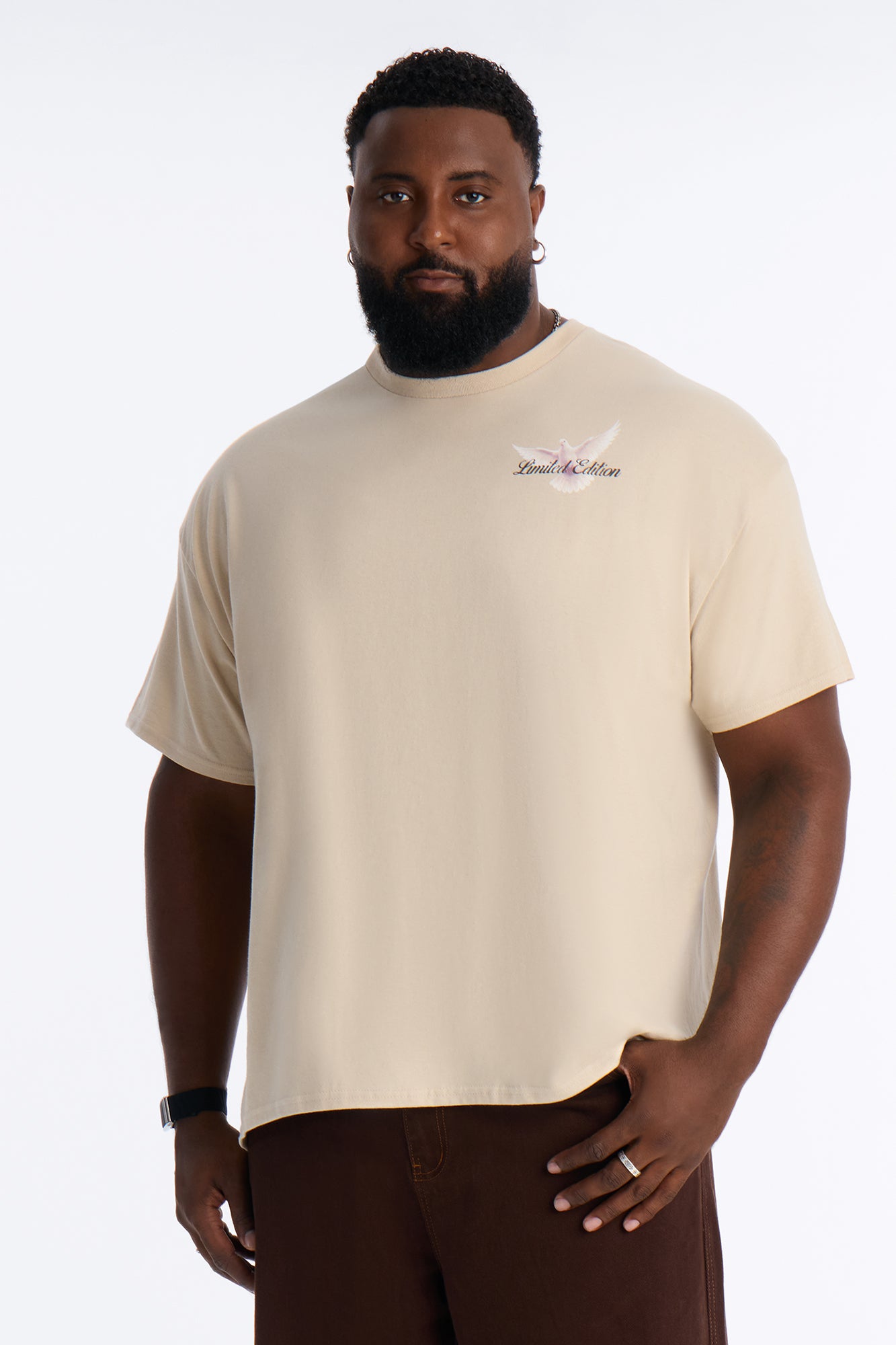 Positano Limited Edition Short Sleeve Tee - Stone