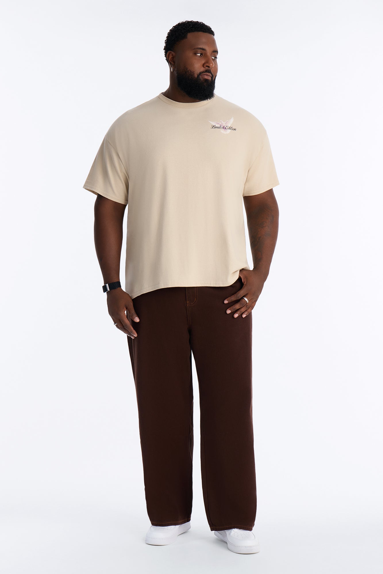Positano Limited Edition Short Sleeve Tee - Stone