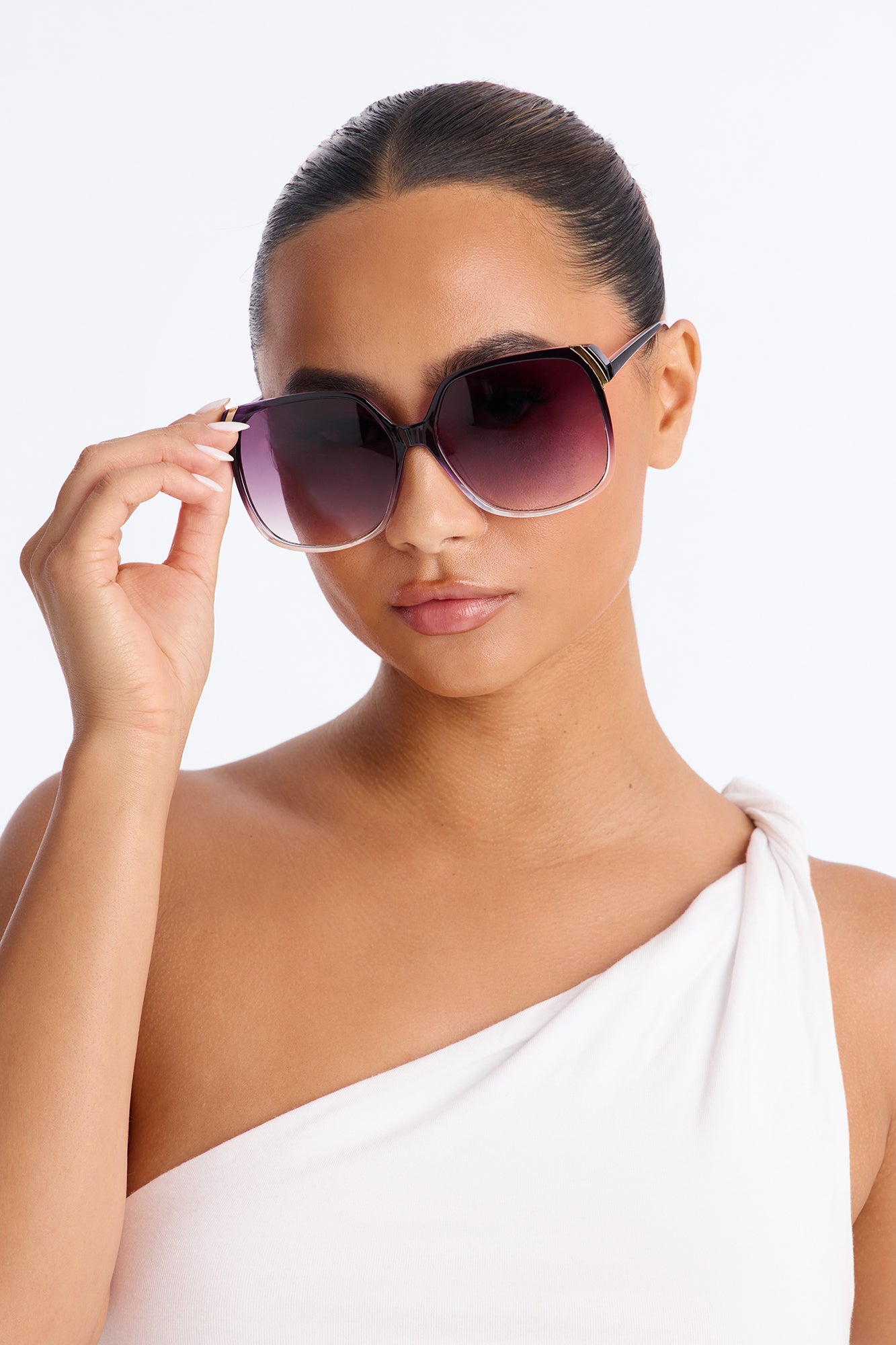 My Hot Take Sunglasses - Purple/combo