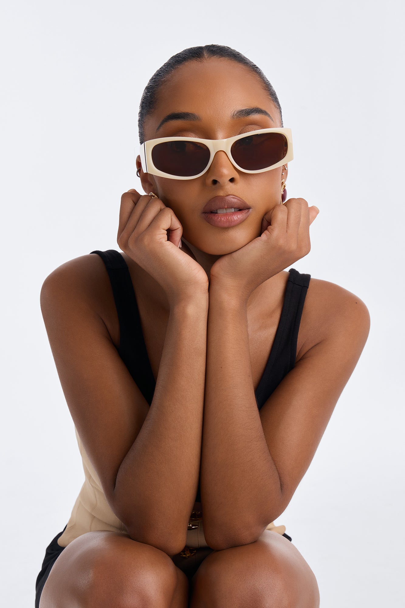 Ray Rush Sunglasses - Ivory