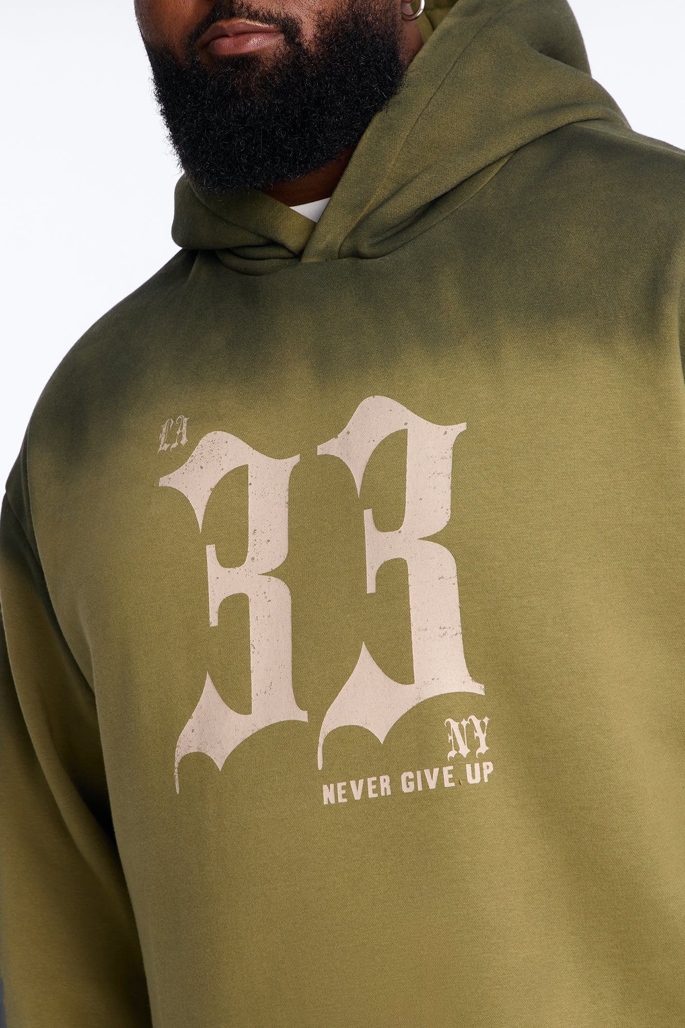 Substance 33 Hoodie - Olive/combo