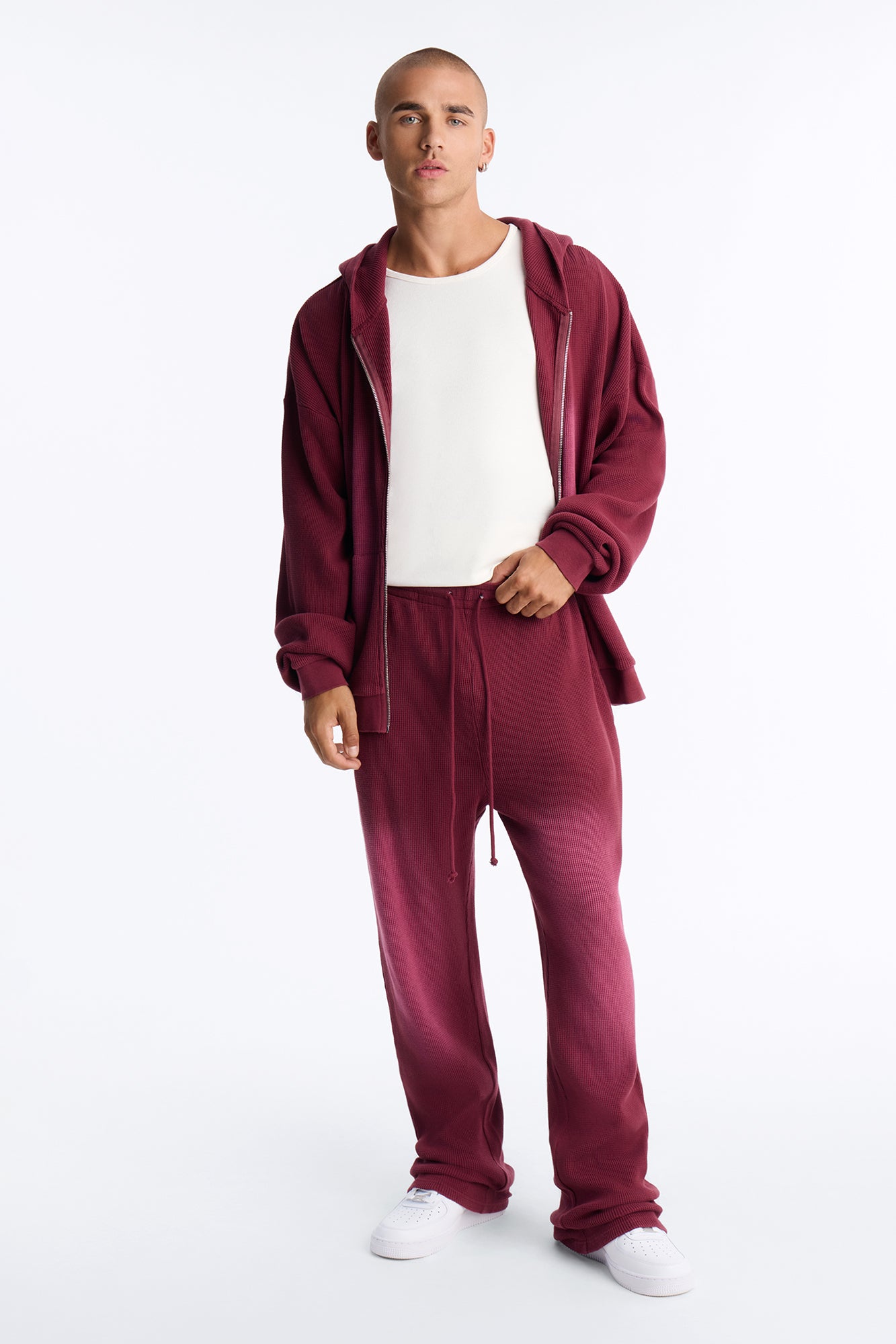 Modern Wash Sweatpants - Burgundy