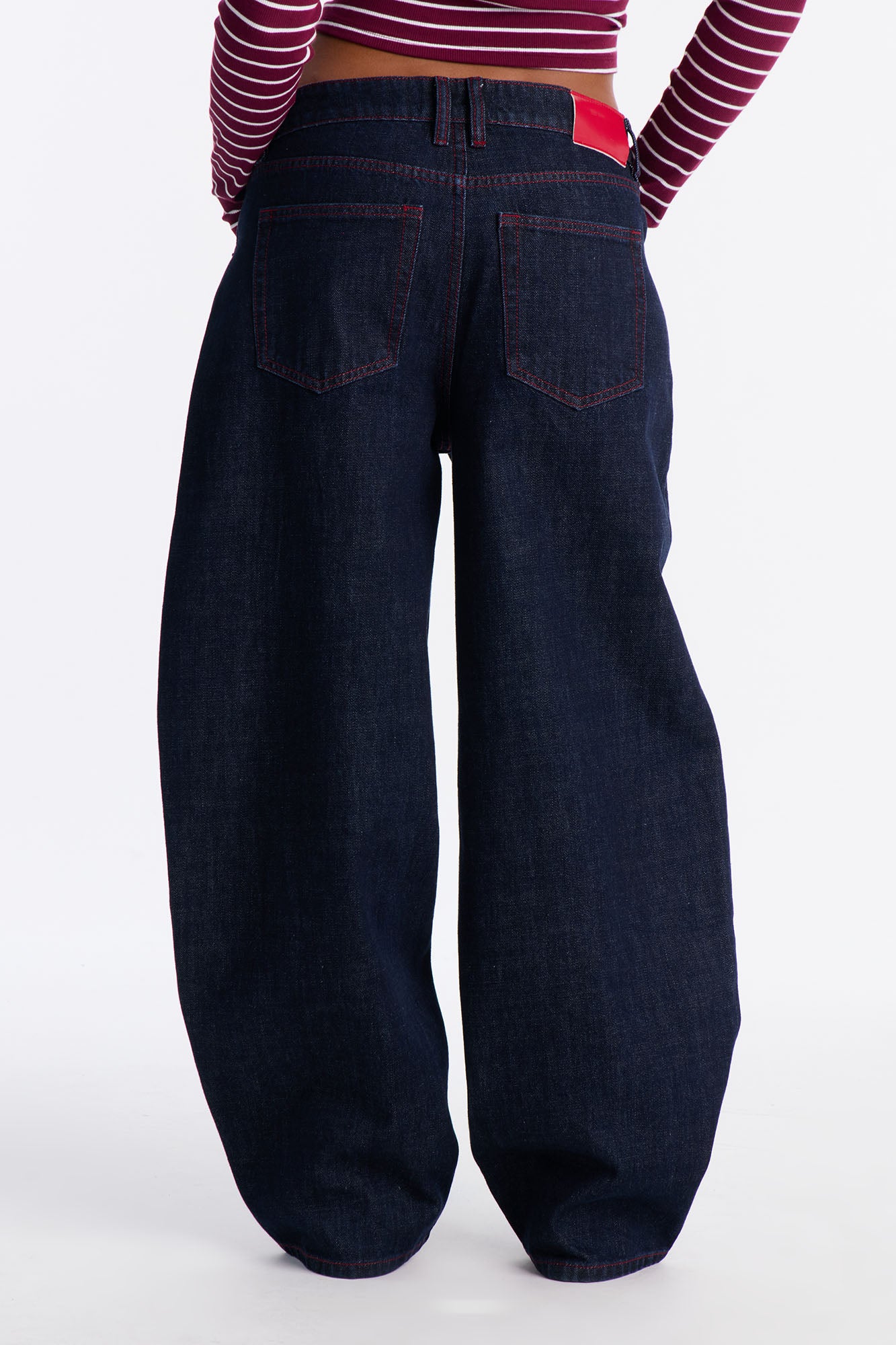 Brighton Classic Rigid Loose Fit Jeans - Dark Denim