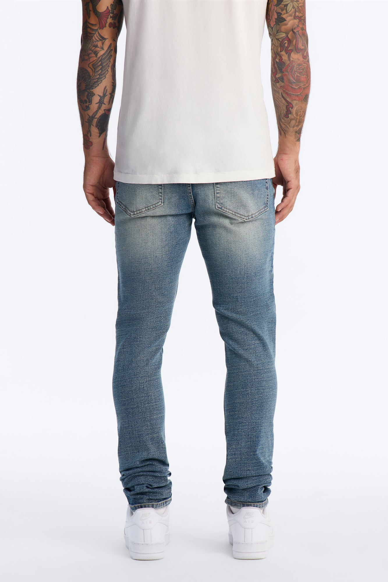 Stacked Skinny Matador Jean - VintageBlueWash