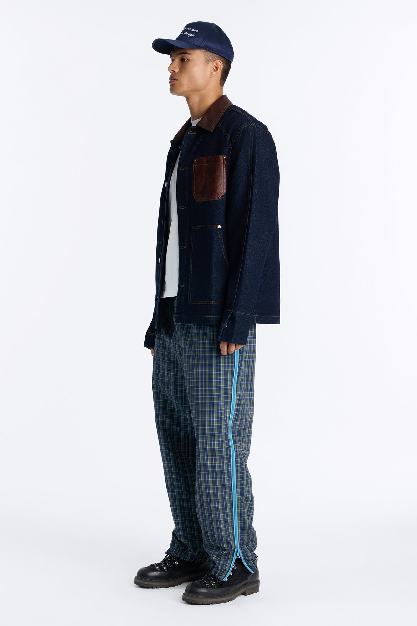 Baggy Players Club Side Zip Pant - Green/combo