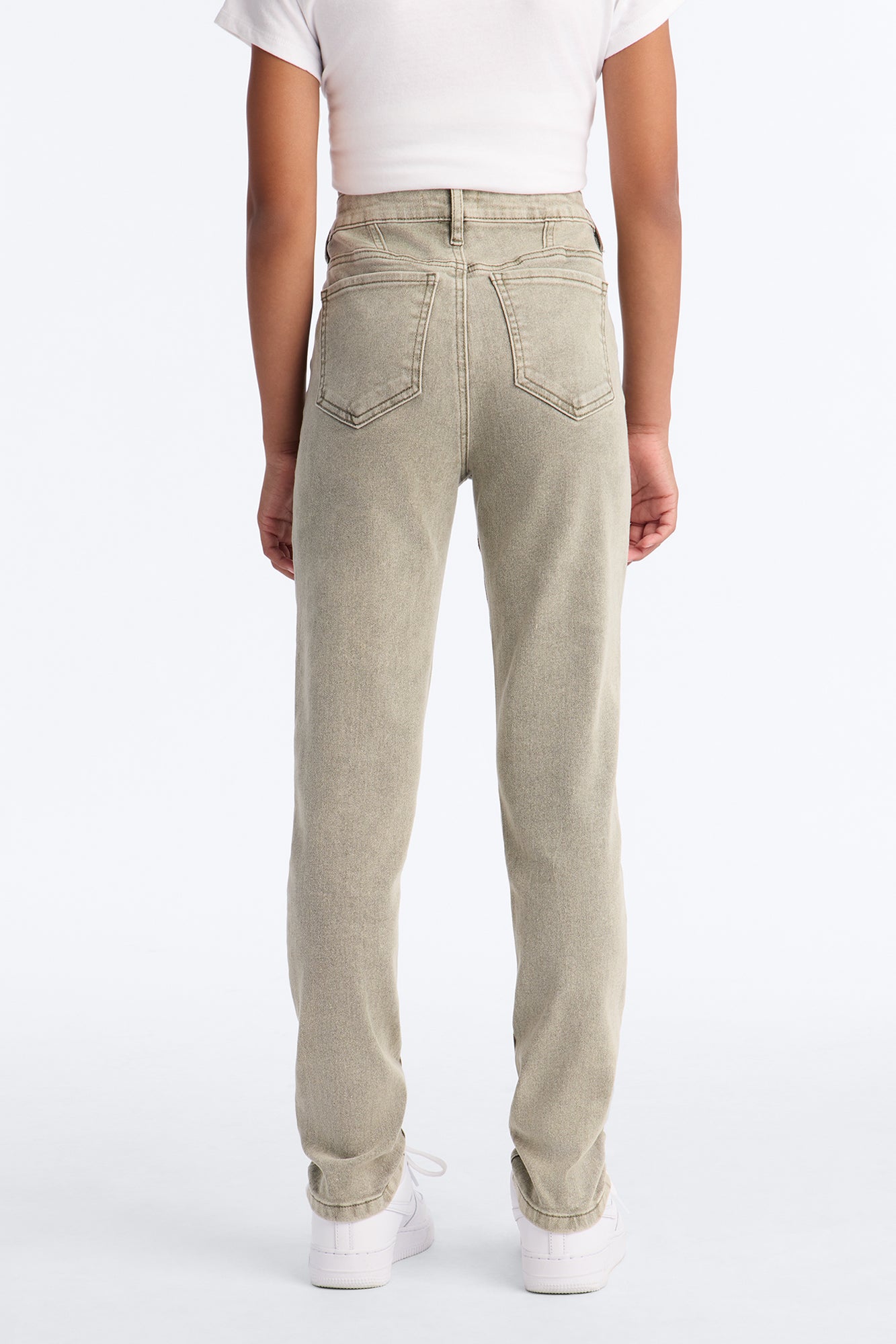 Mini Shape Up Stretch Skinny Jeans - Green
