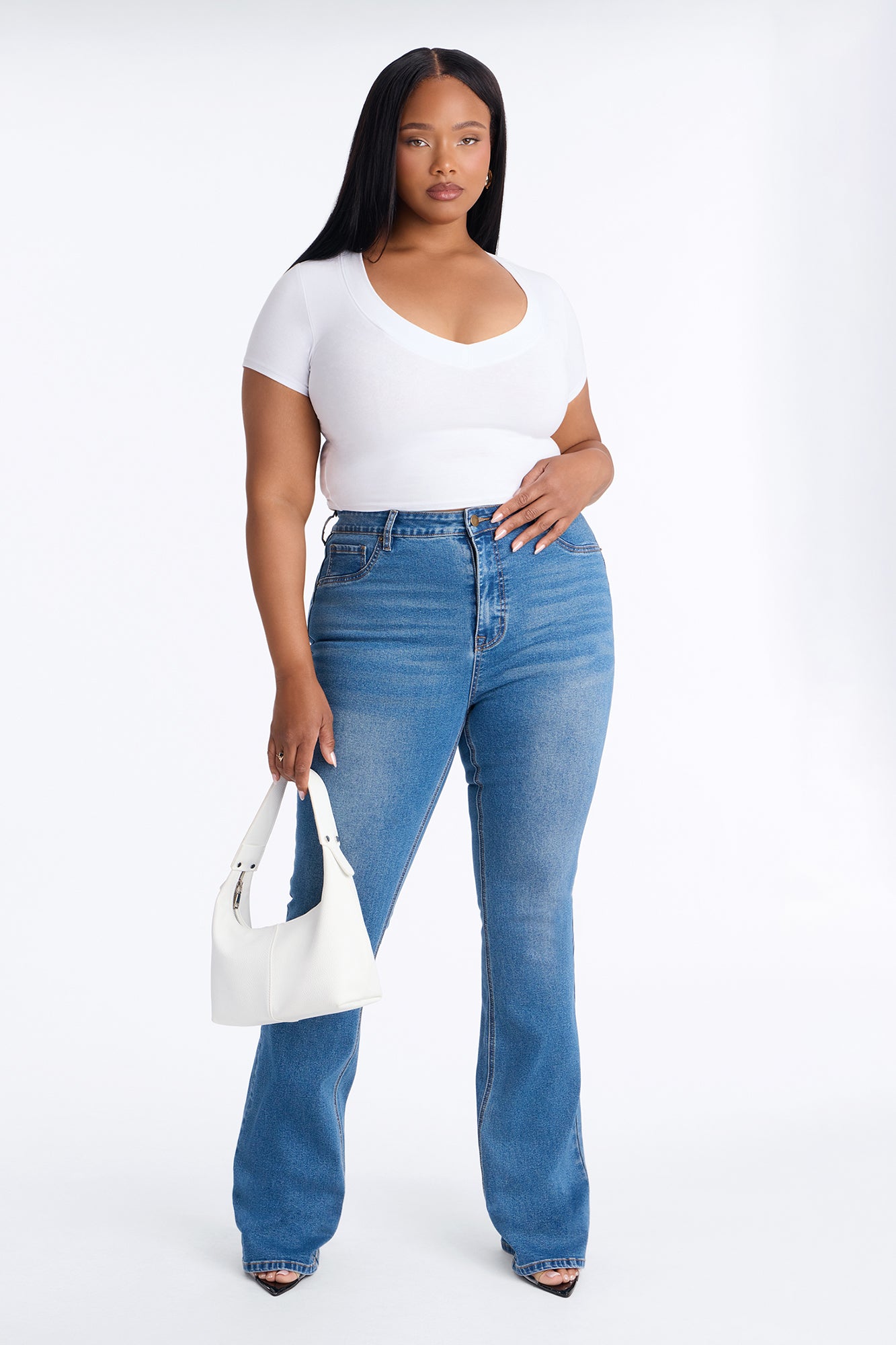 Tall Tucson Booty Lifting Stretch Bootcut Jeans - Medium Wash