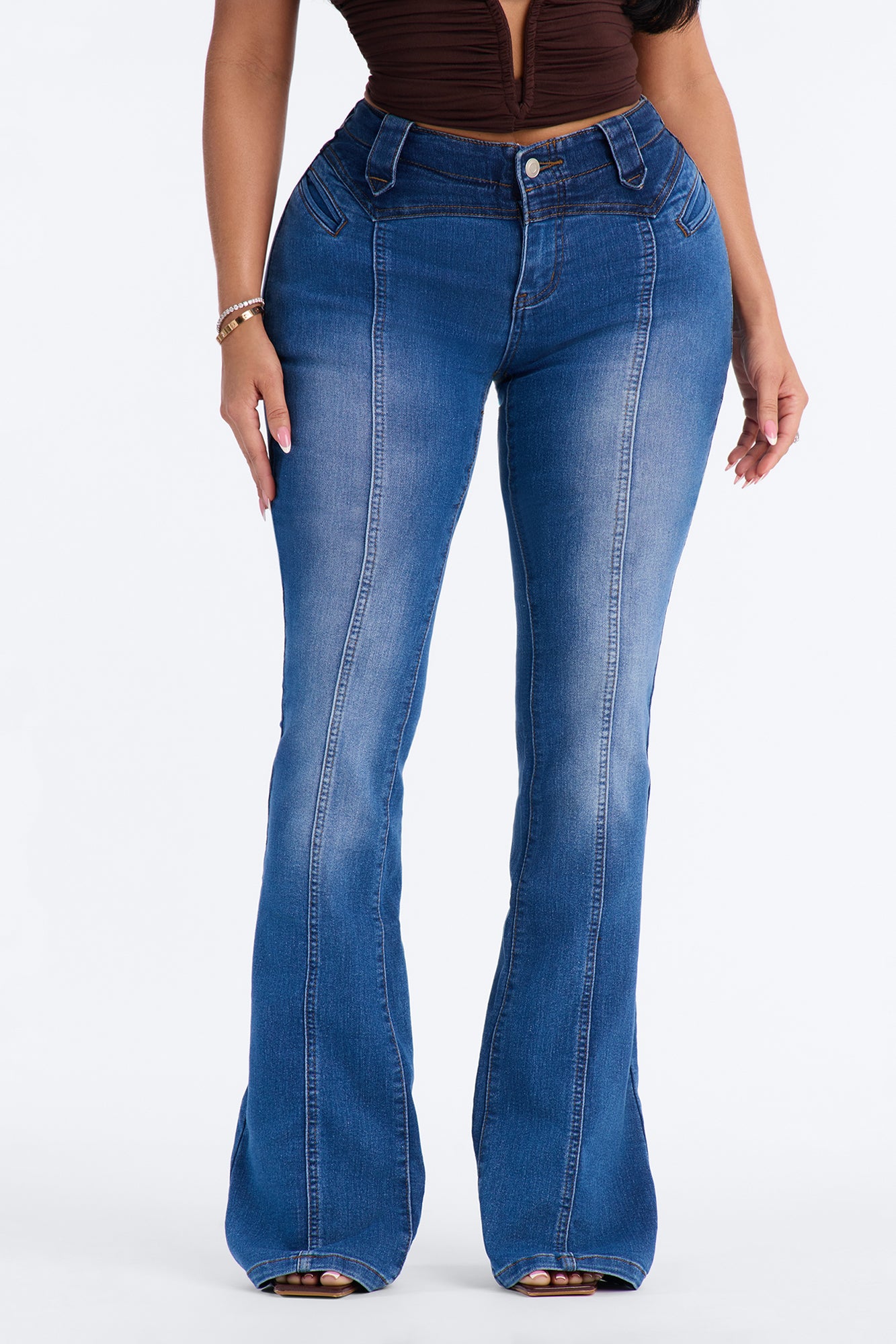 Ride With Me Stretch Bootcut Jeans - Medium Wash
