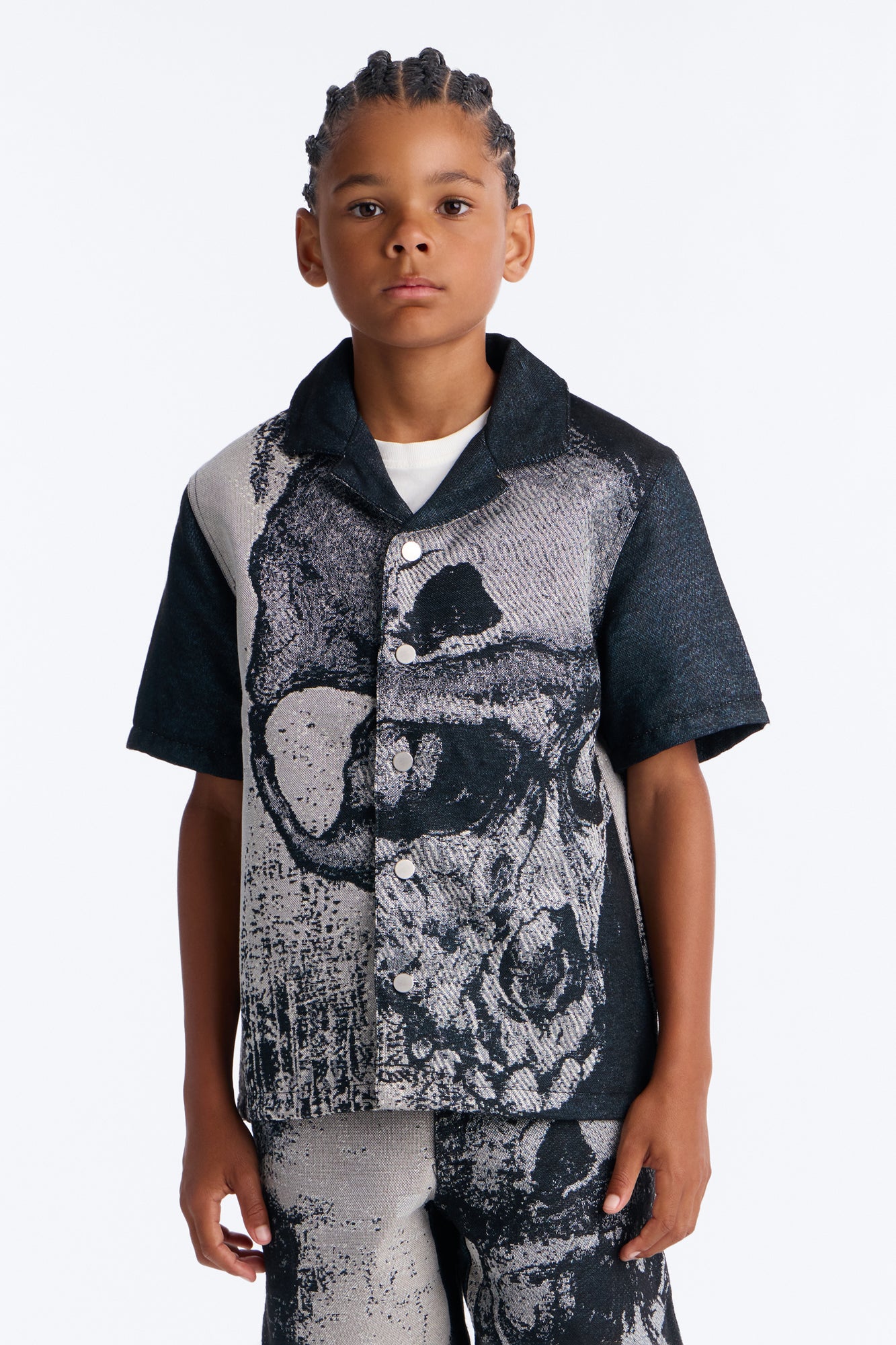 Mini Azrael Tapestry Shirt - Multi Color