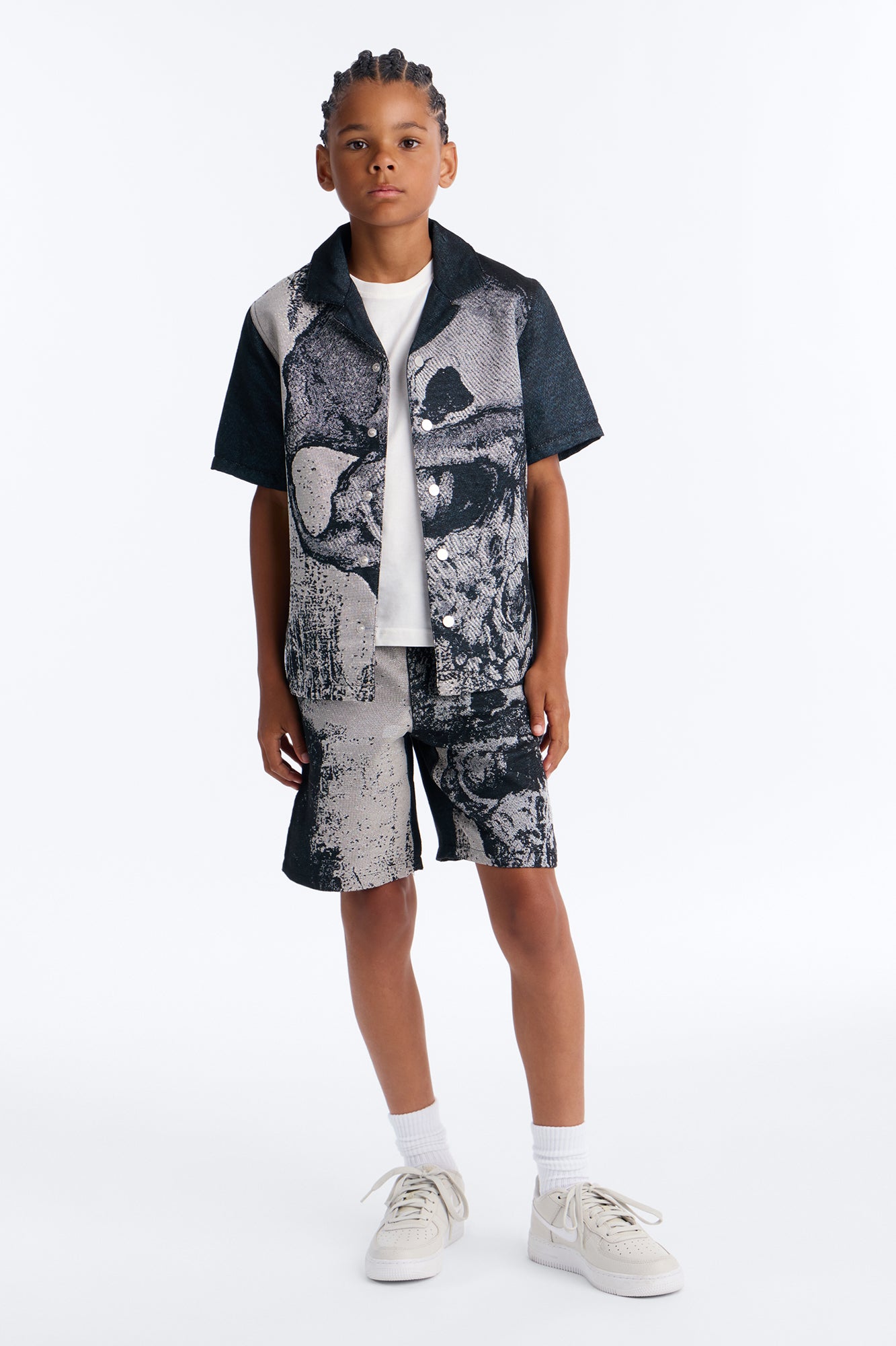 Mini Azrael Tapestry Shirt - Multi Color