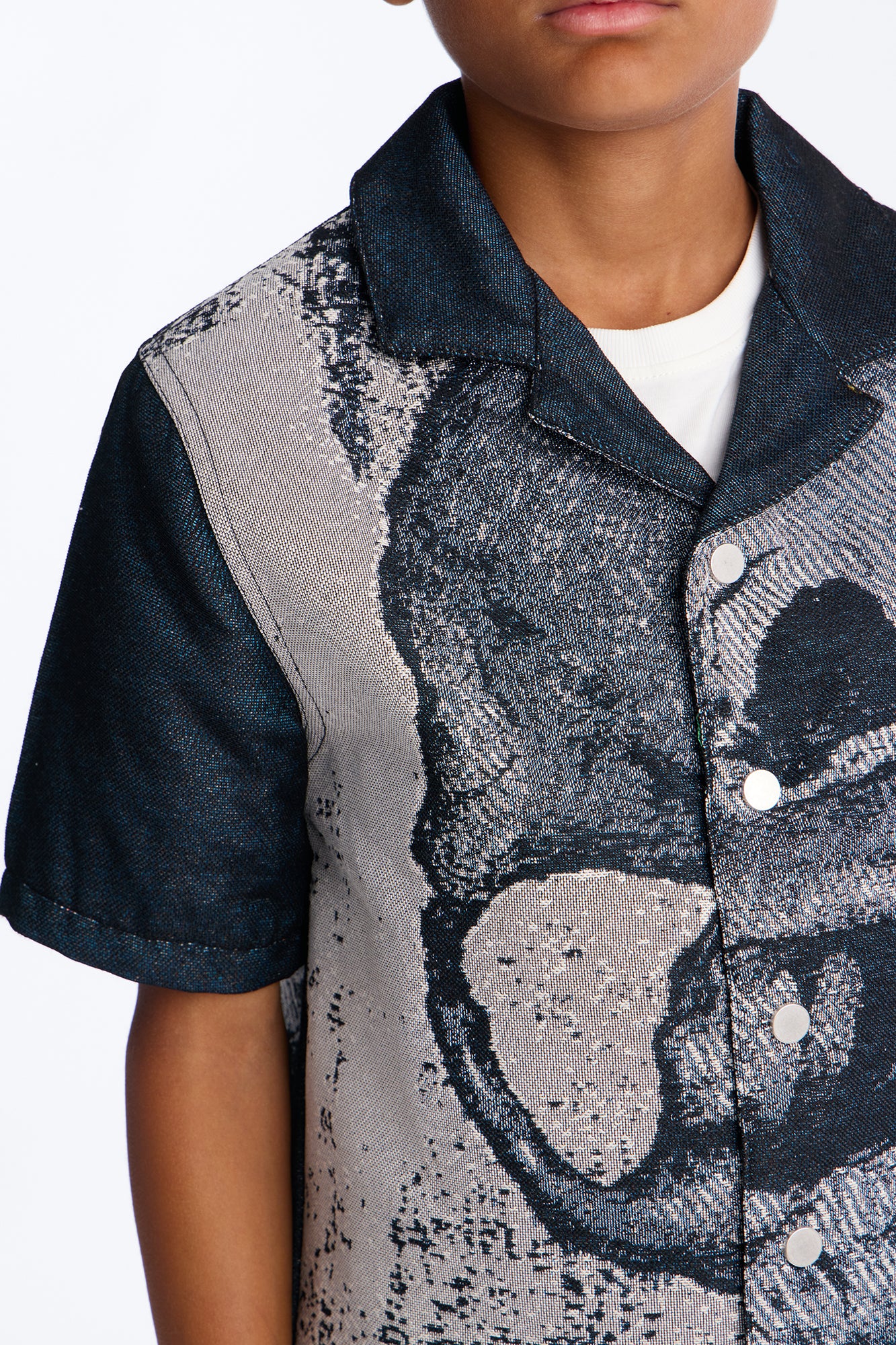 Mini Azrael Tapestry Shirt - Multi Color