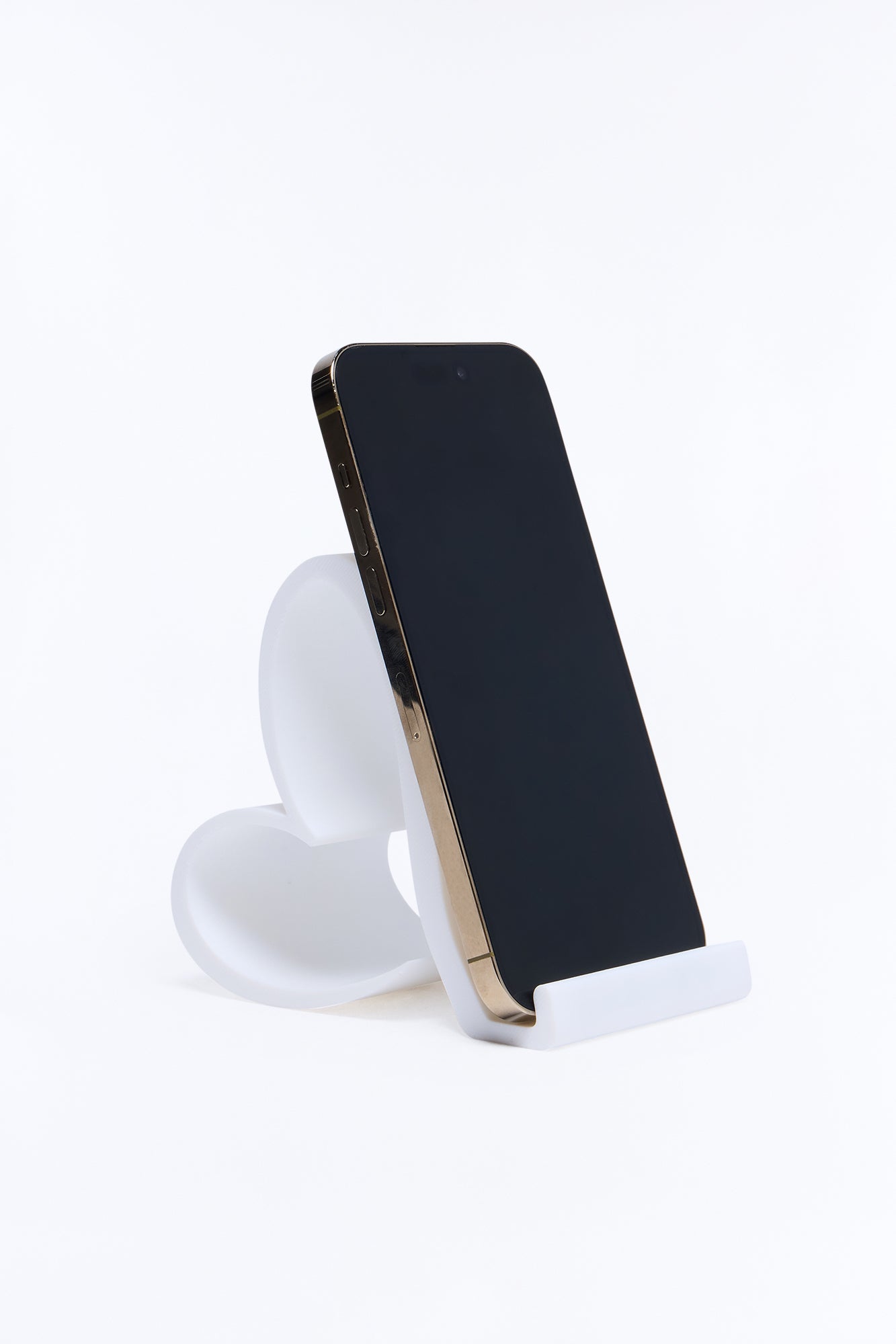 A Heart To Hold Phone Stand - White