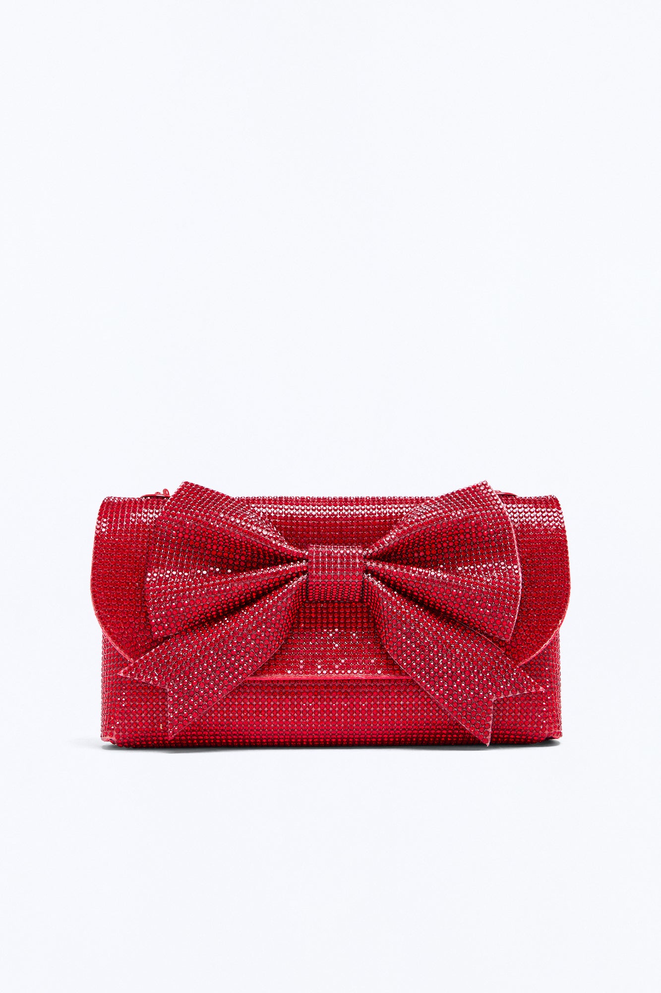 Find The Right Bow Handbag - Red