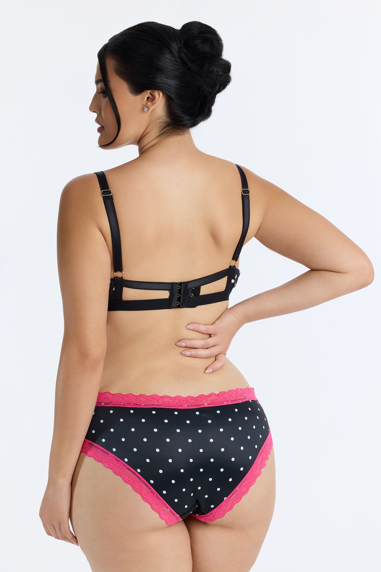 Nova Cotton TShirt Bra - Black/combo