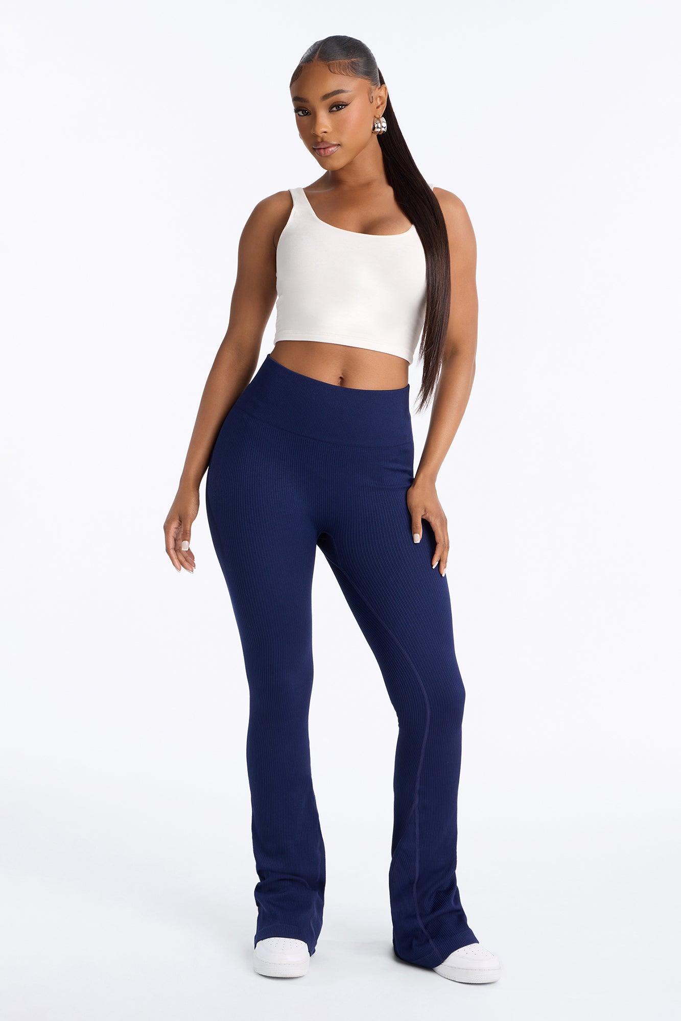 Beach Body Effortless Seamless Active Yoga Pant - Midnight Navy