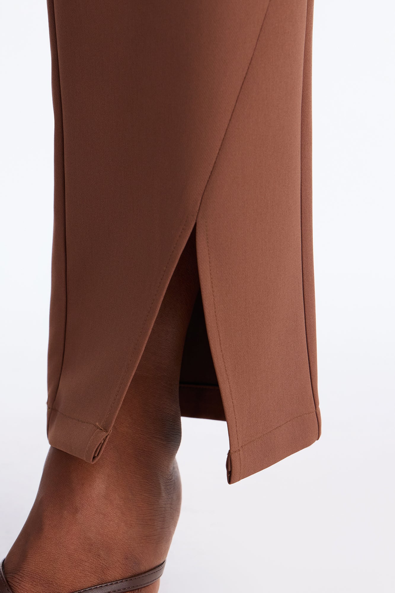 About Her Business Capri Trouser Pant - Coco