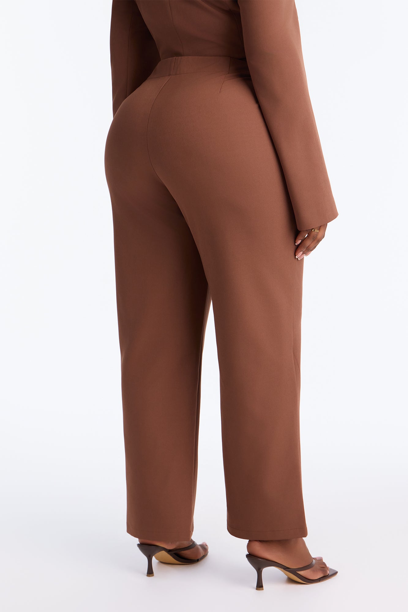 About Her Business Capri Trouser Pant - Coco