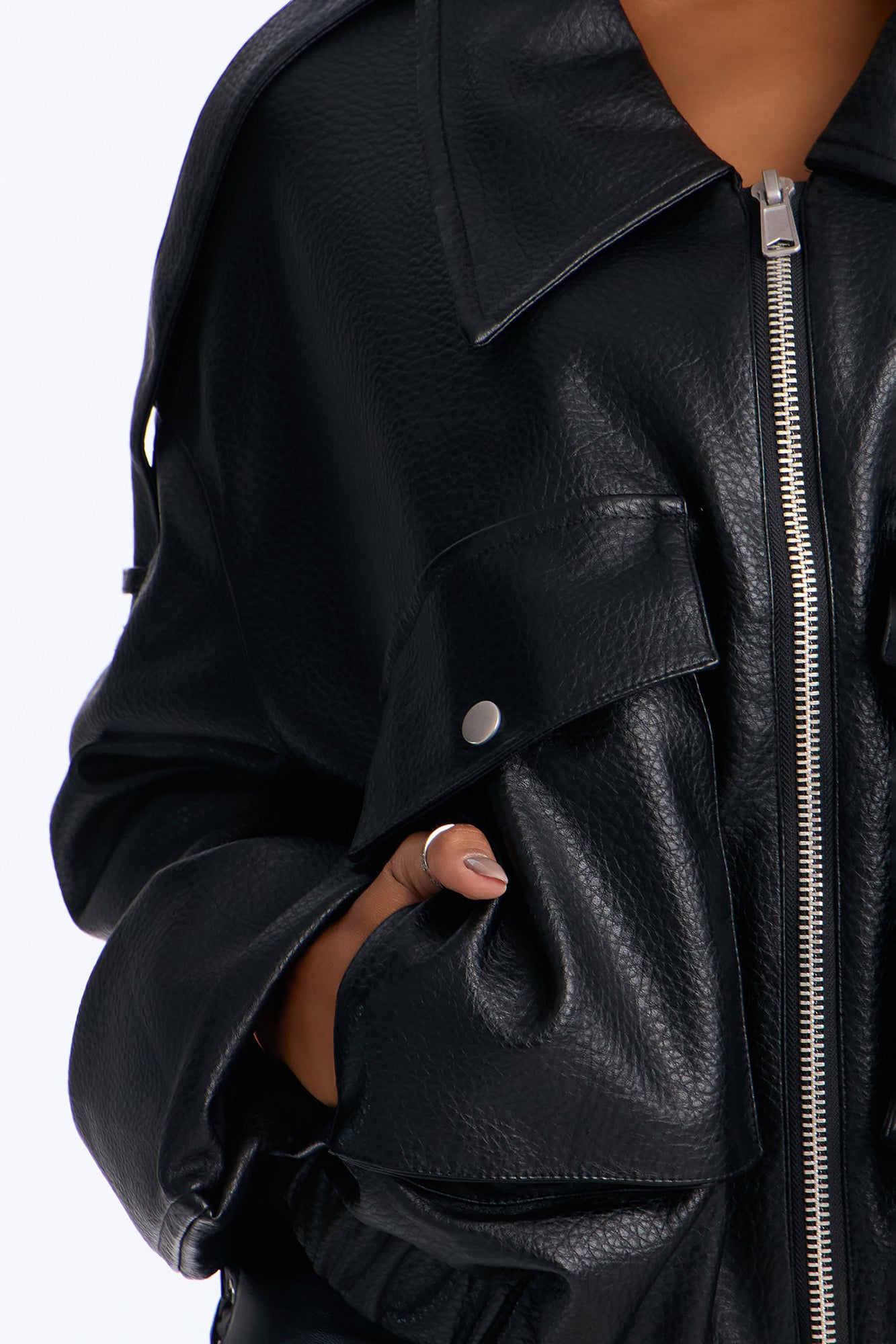 Always Effortless Bomber Jacket - Black