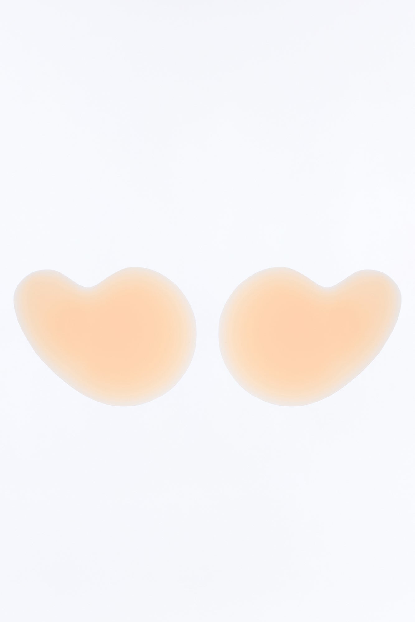 Smooth Lifting Nipple Cover Silicone Bra Pasties - Tan