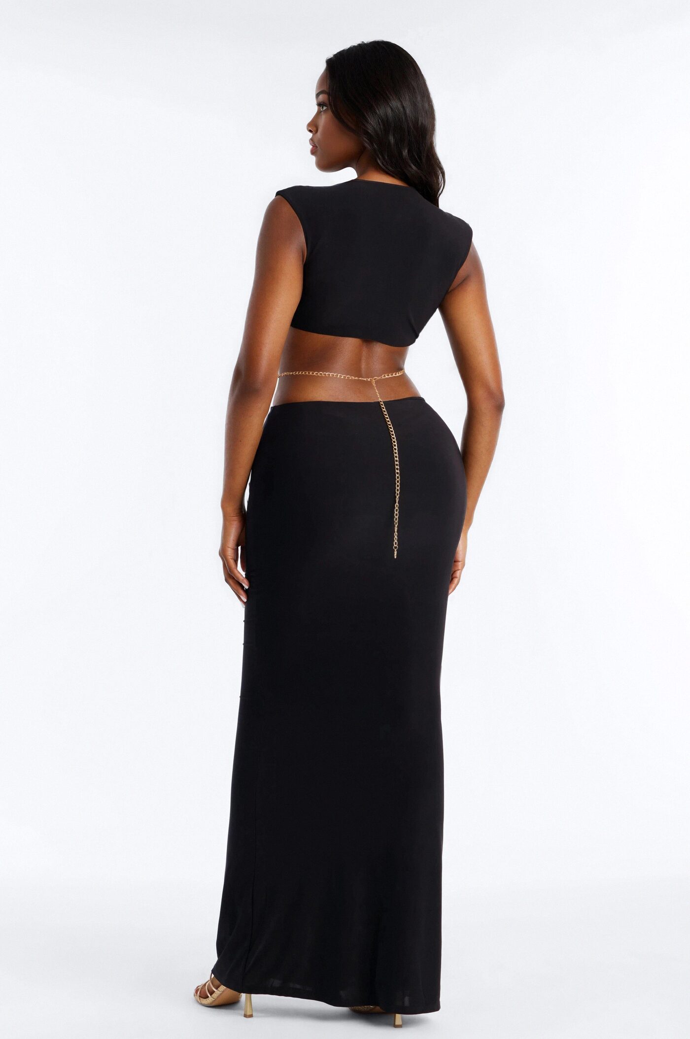 Welcome to Miami Maxi Dress - Black