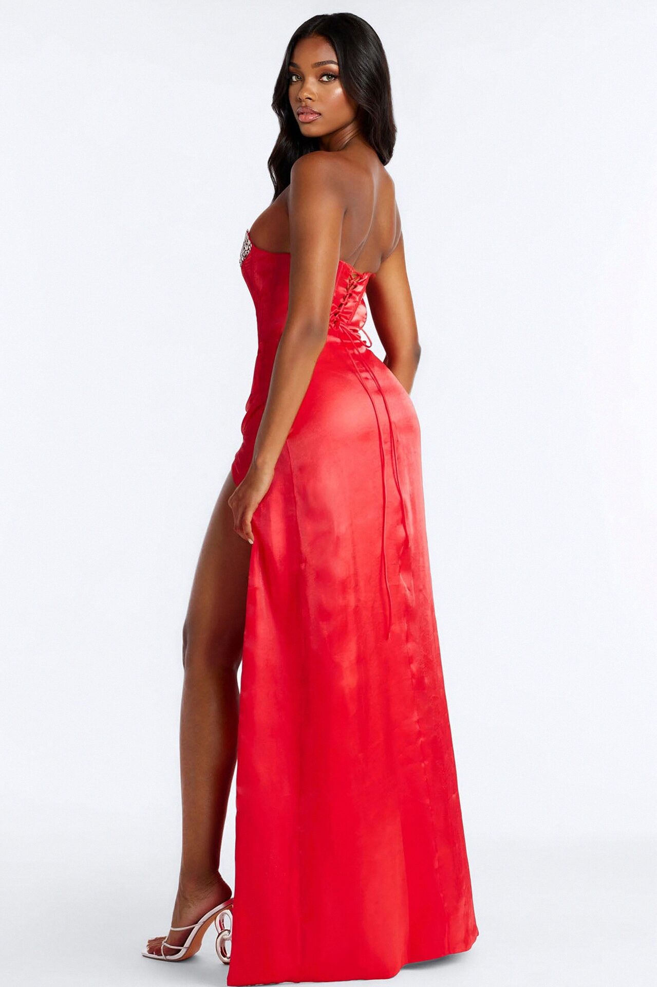 Eyes On Me Gown - Red