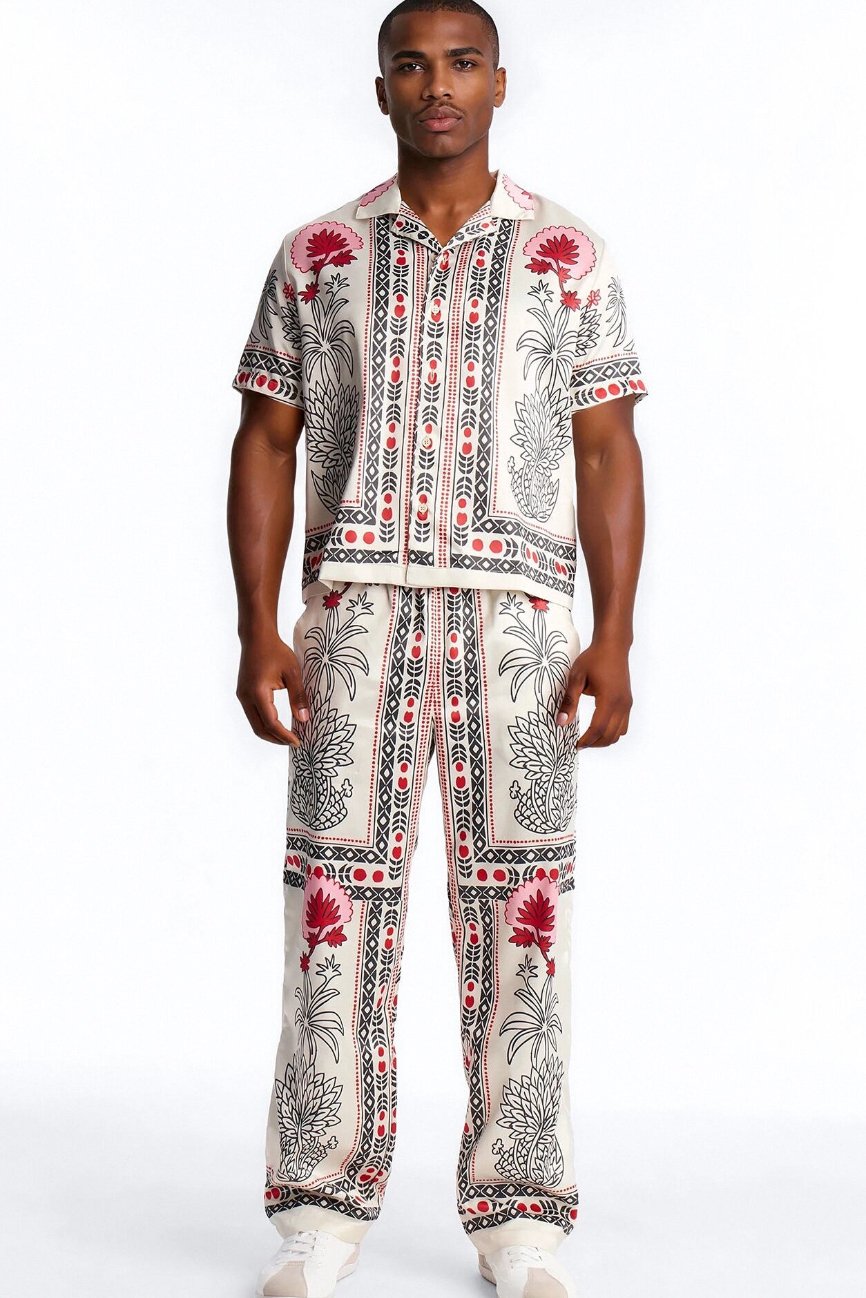 Patras Straight Pants - White
