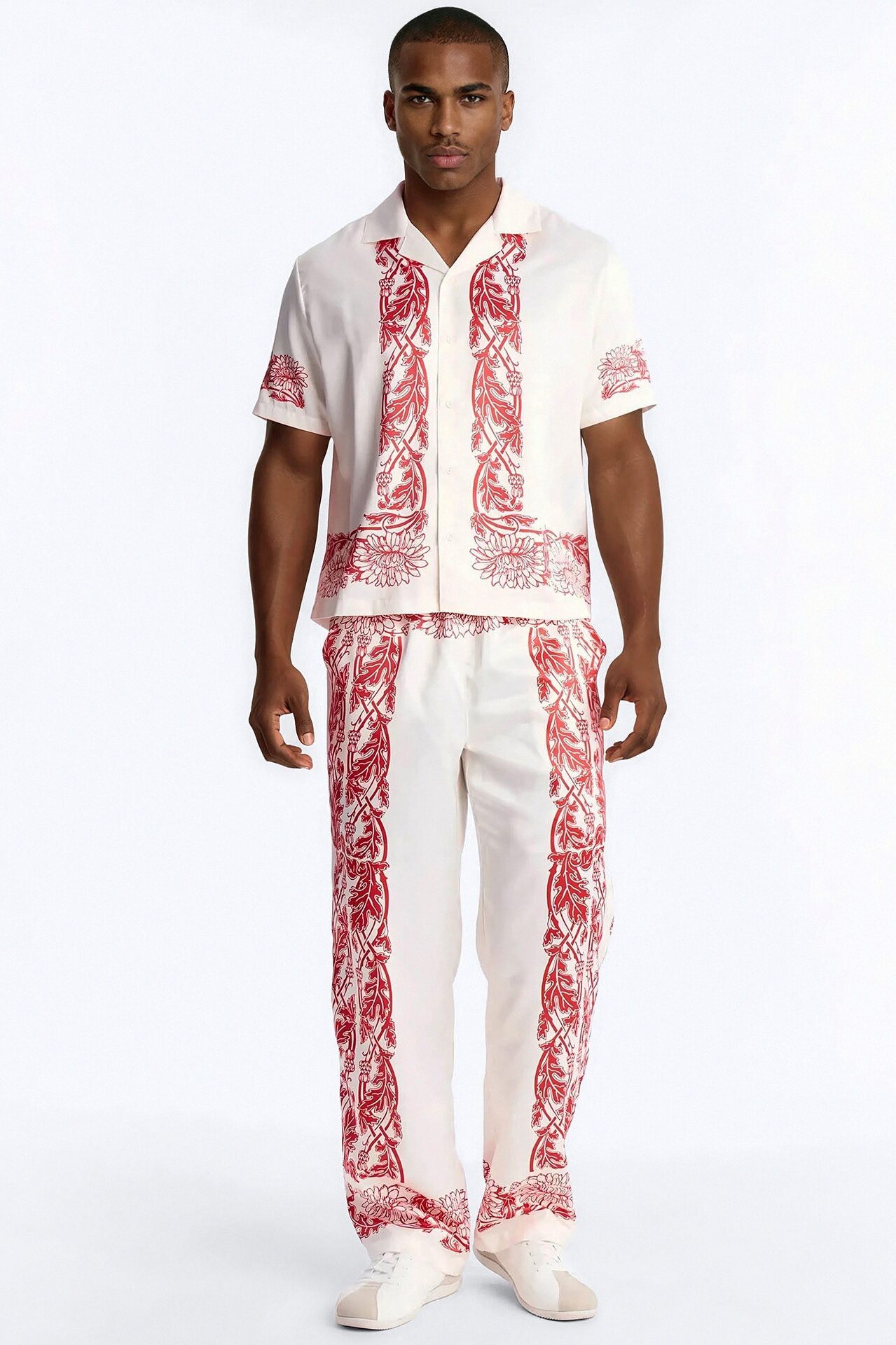 KOS Straight Pants - White