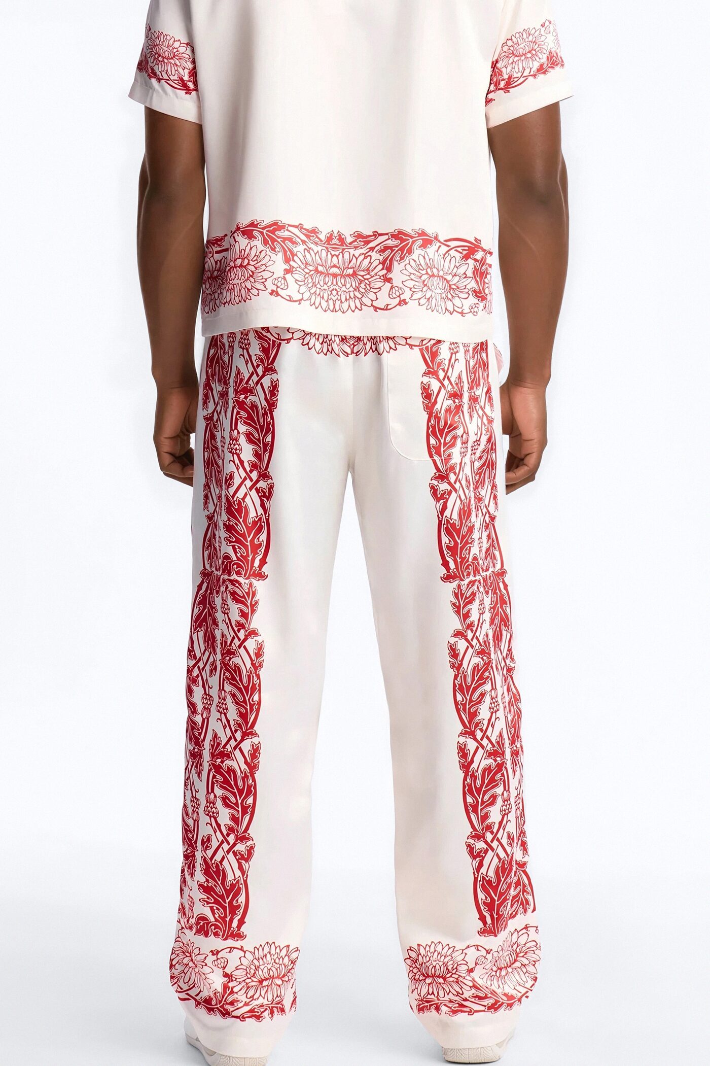 KOS Straight Pants - White