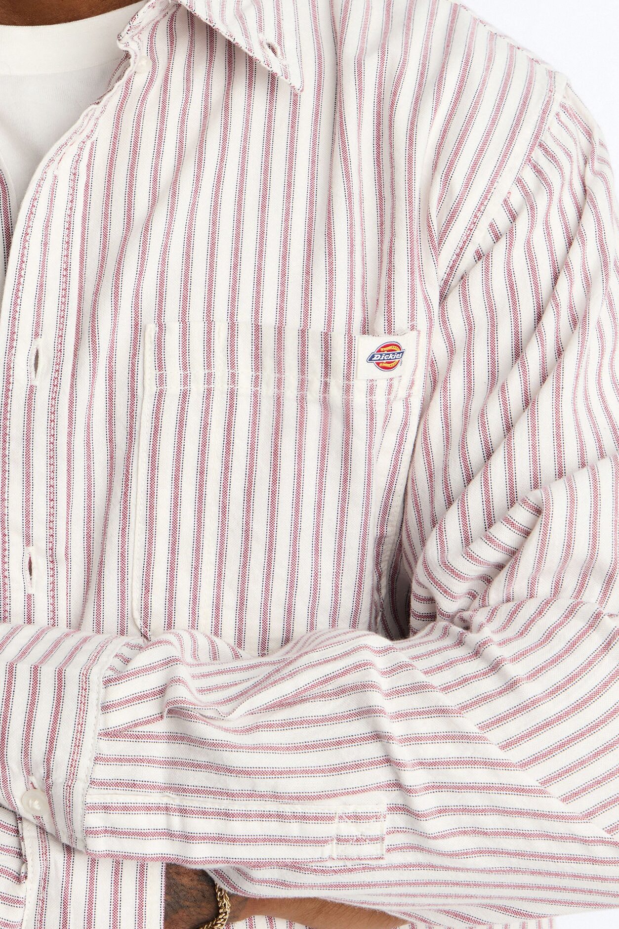 Dickies Gallatin Long Sleeve Shirt - White