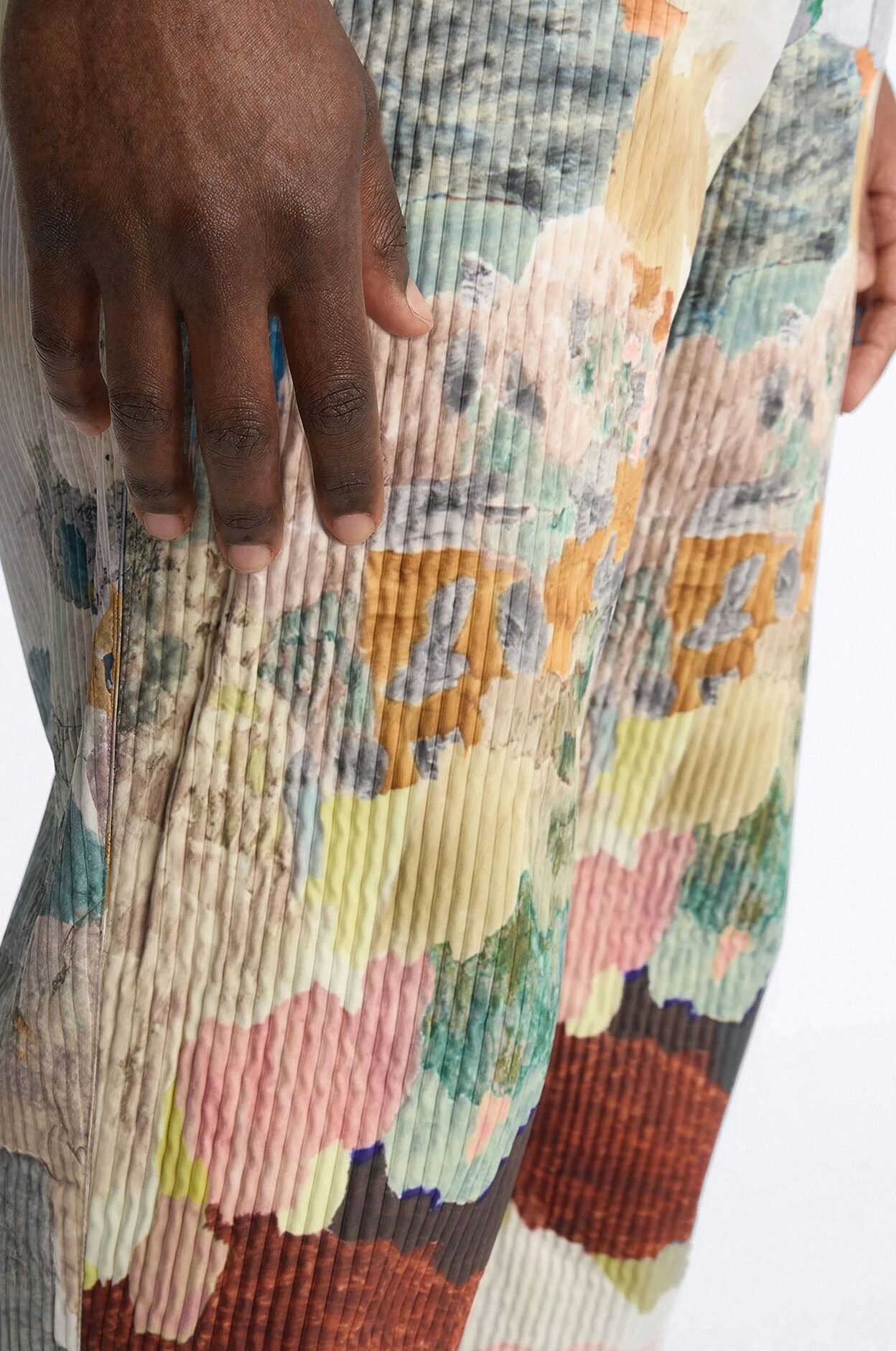 Straight Painters Room Printed Pant - Multi Color