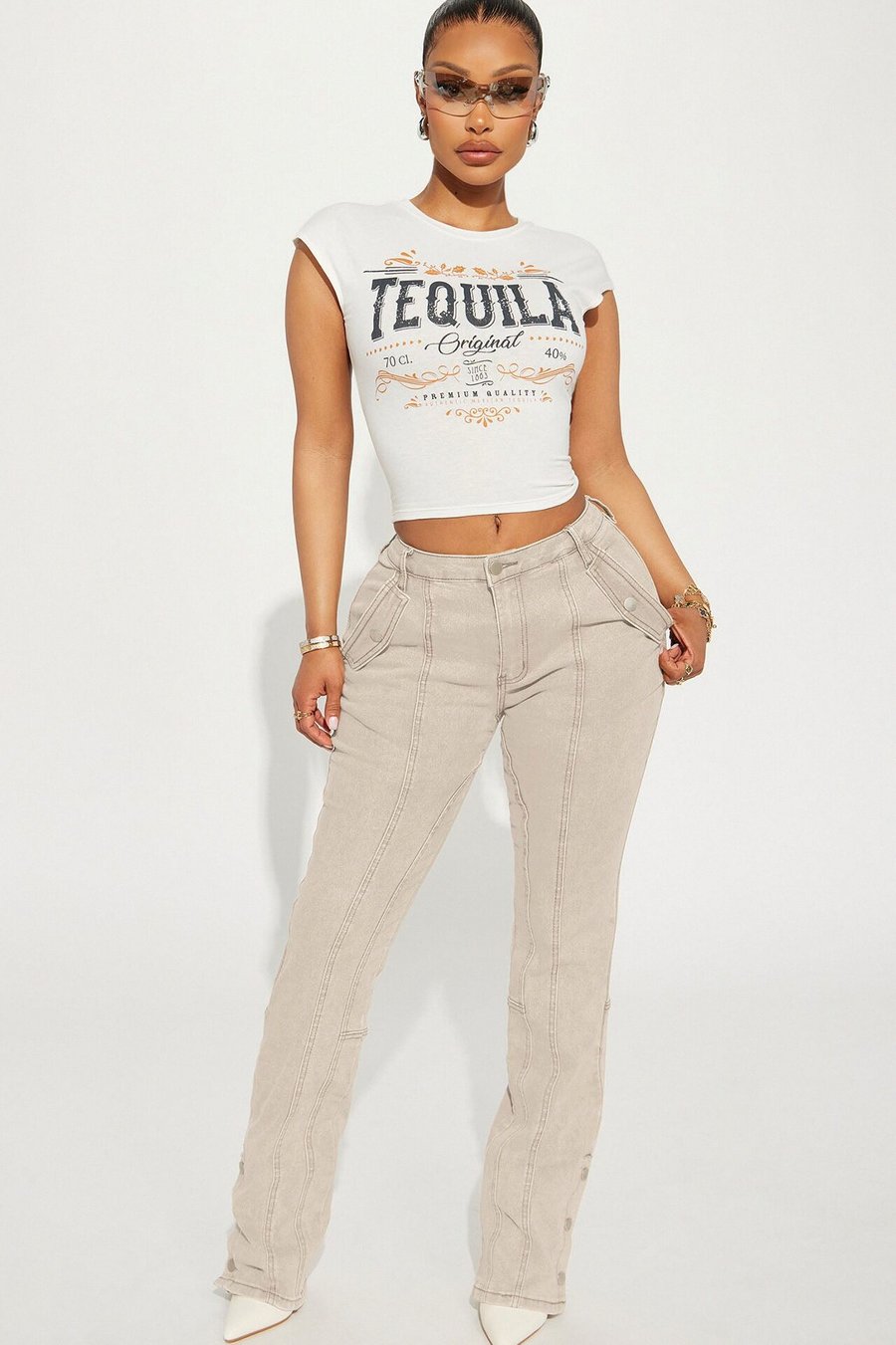 Chasin' You Mineral Wash Pant - Khaki