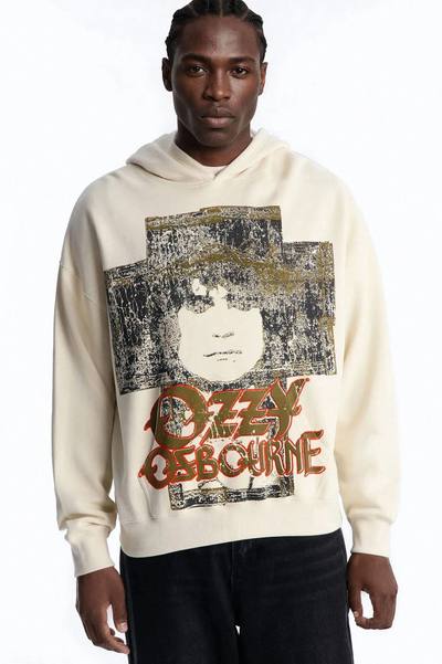 Ozzy Osbourne Tour 88 Vintage Hoodie - Cream