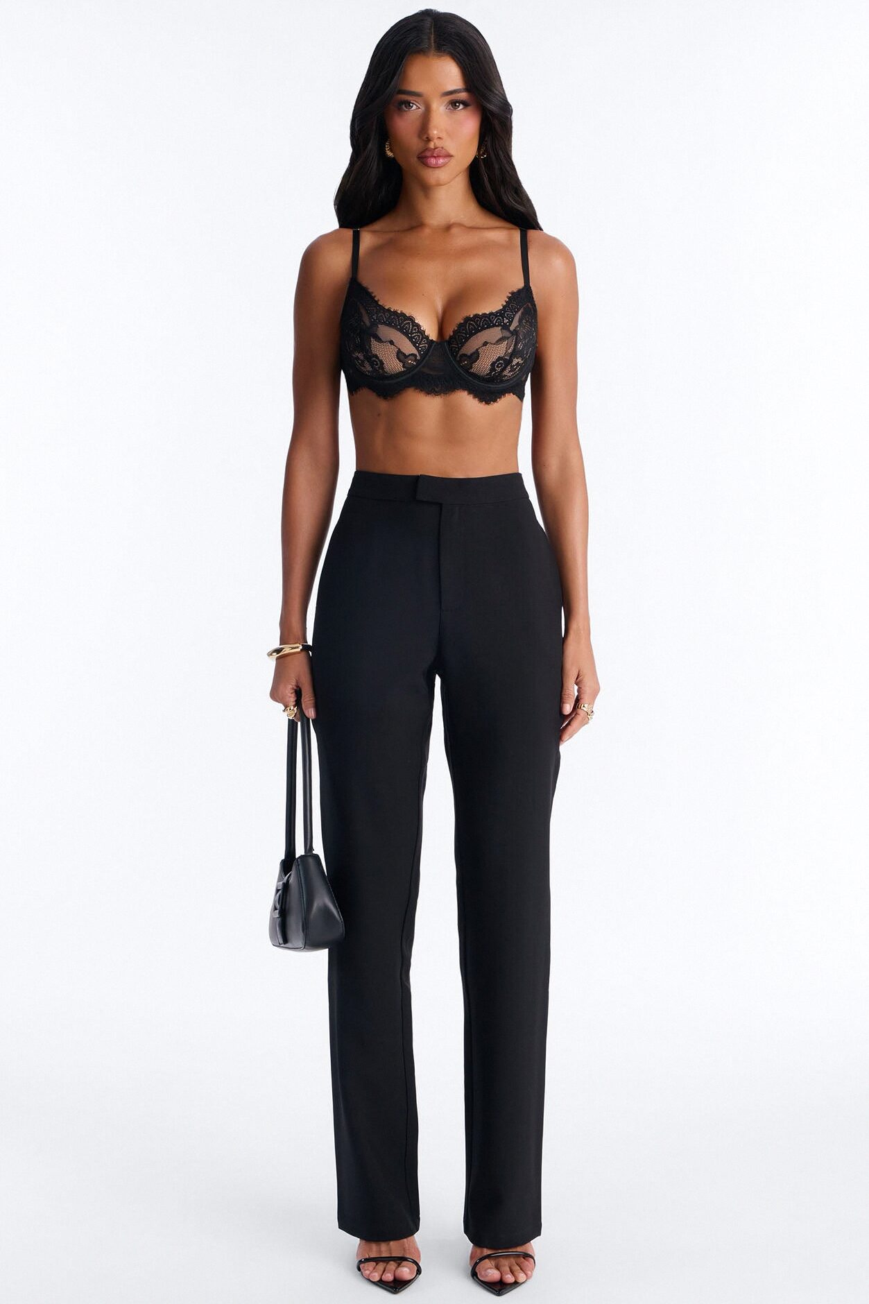 Full Bloom Trousers - Black