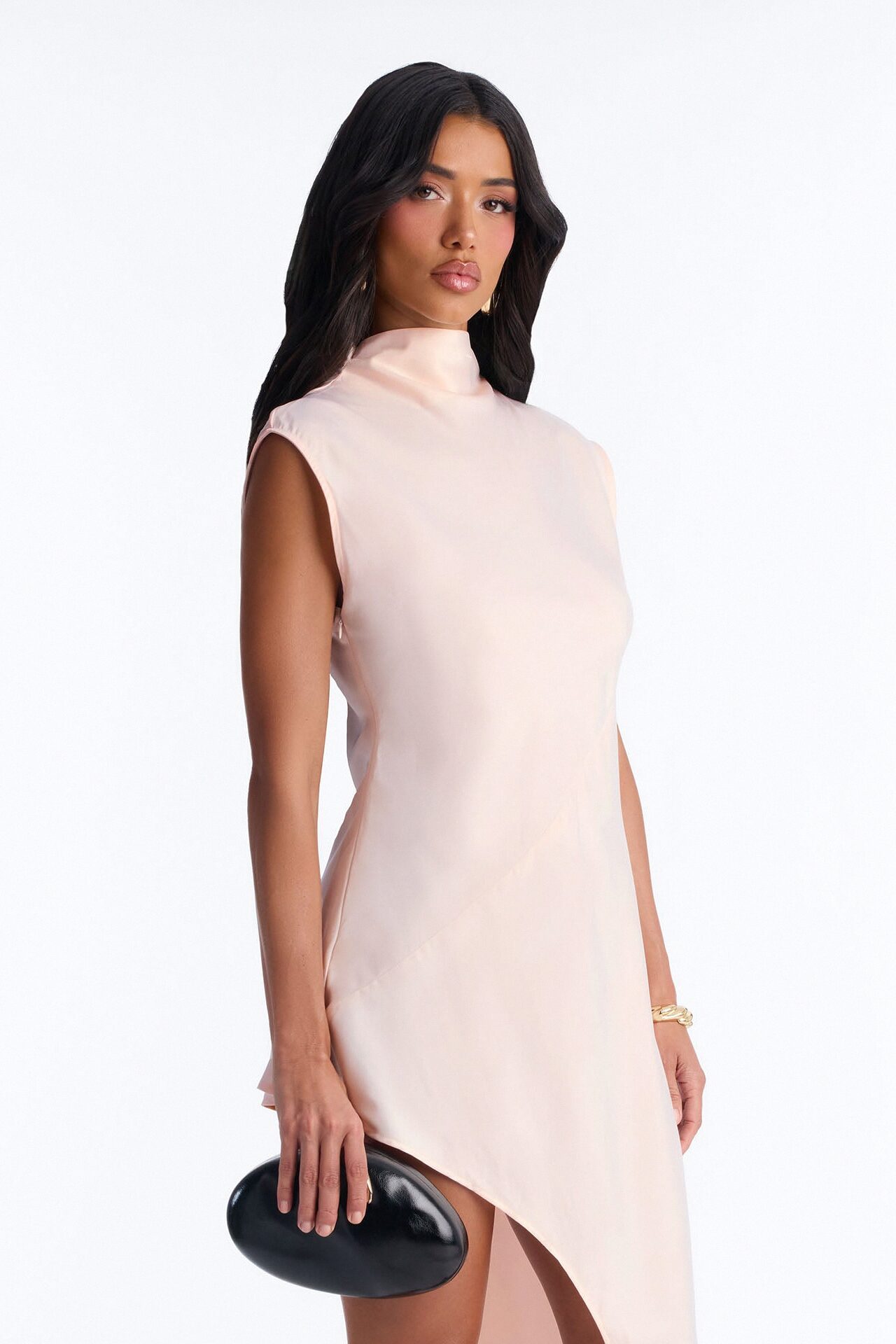 Sweet Surrender High Low Dress - Light Pink