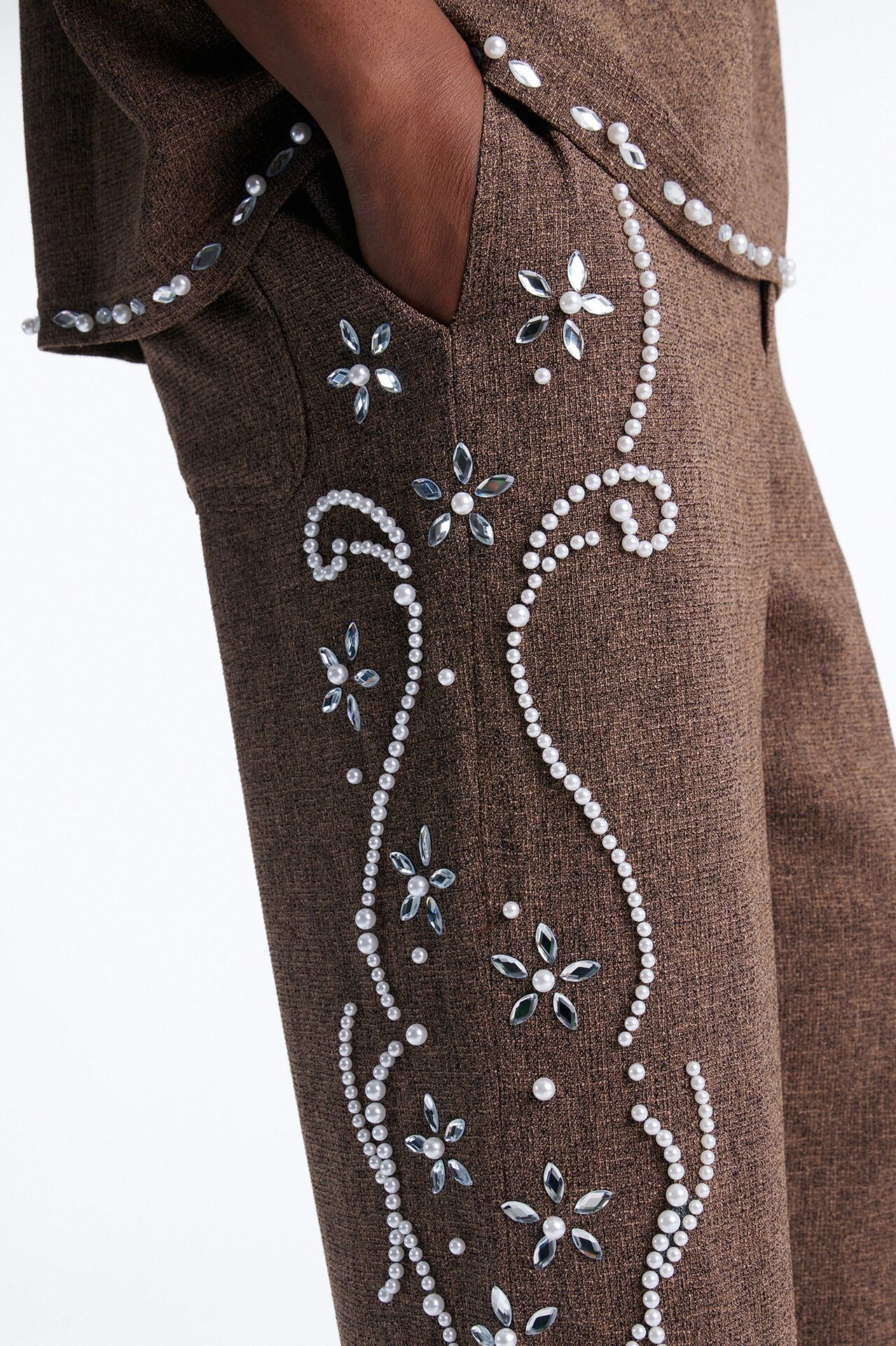 Straight Wanderlust Pearl Journey Pant - Brown