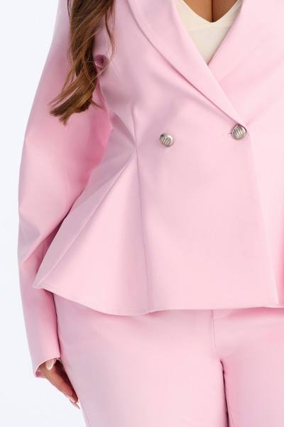 Mielle Peplum Blazer - Pink