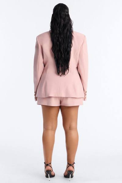 Soft Spoken Blazer Romper - Pink