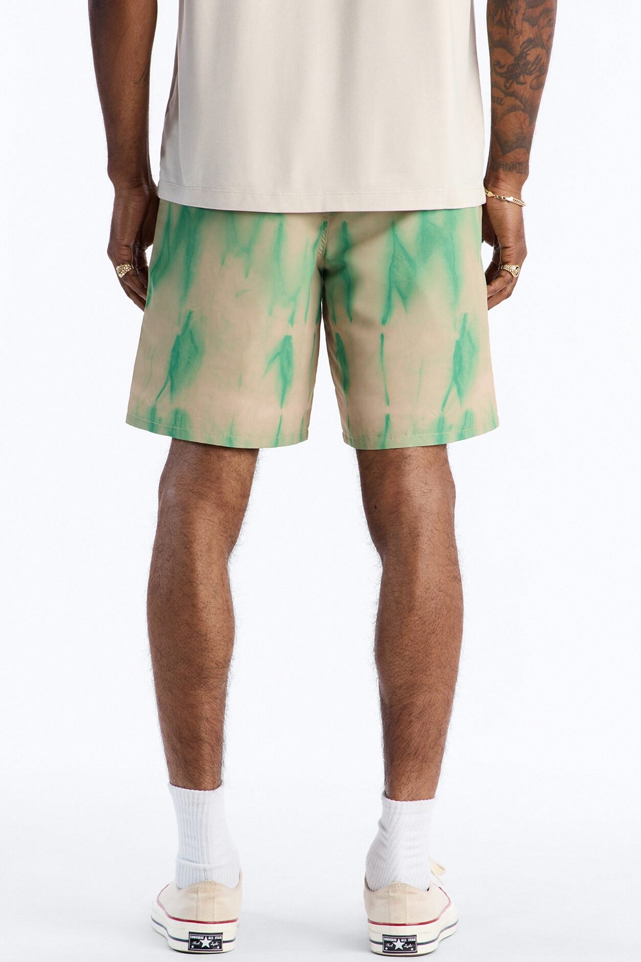 Relaxed Artificial View Short - Green