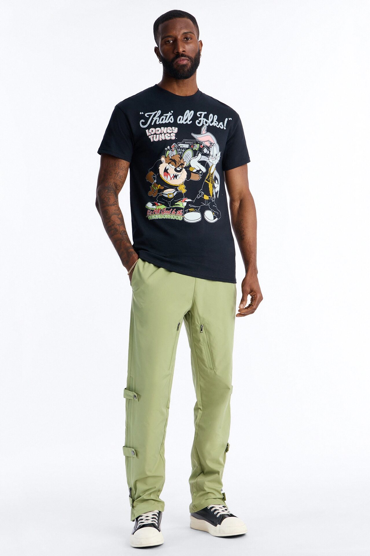 Slim Odyssey Multi Strap Pant - Sage