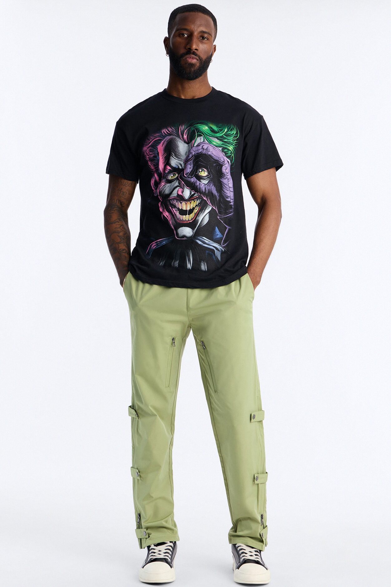 The Joker Everything Is Just A Joke Short Sleeve Tee - Black